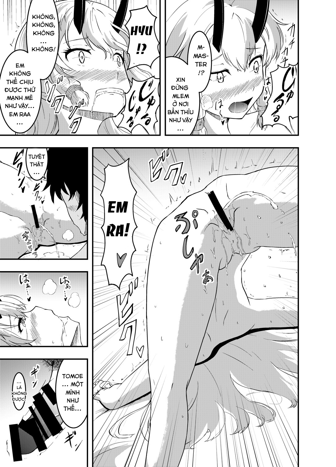 Đọc truyện hentai Lời đồng ý của Inferno-chan. - Oneshot