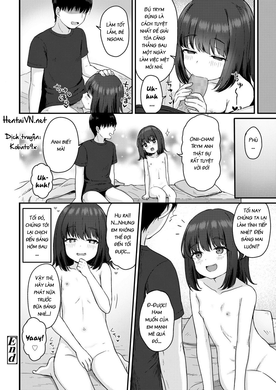 Đọc truyện hentai Hang In There Koharu! - Oneshot