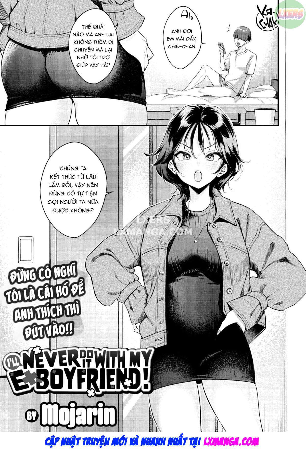 Đọc truyện hentai Tôi sẽ không bao giờ làm điều đó với bạn trai cũ của mình! - Oneshot