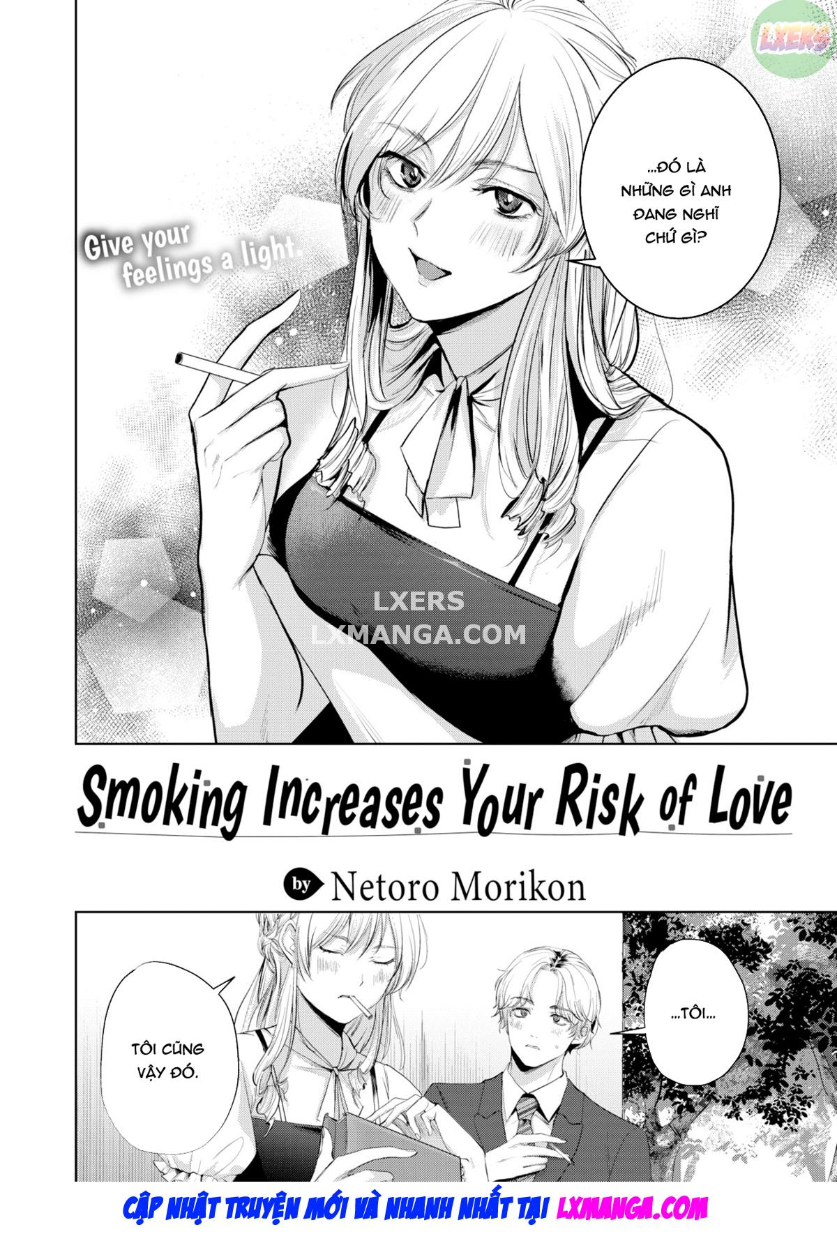 Đọc truyện hentai Hút thuốc sẽ làm tăng tình yêu của bạn. - Oneshot