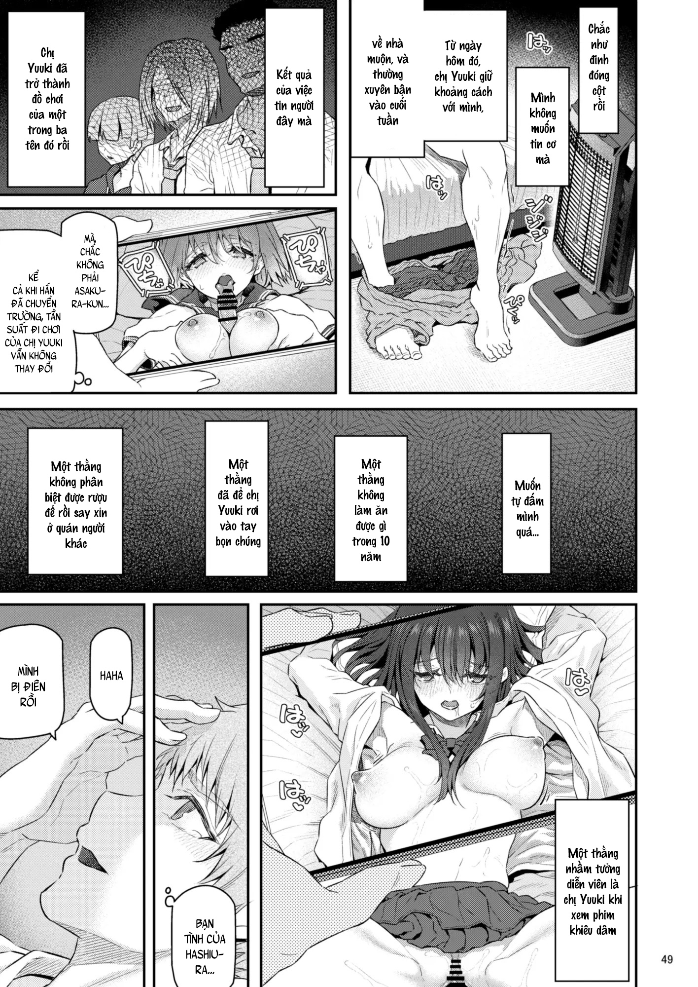 Đọc truyện hentai Phục vụ của 3 nữ sinh đóng phim segg - Chap 3