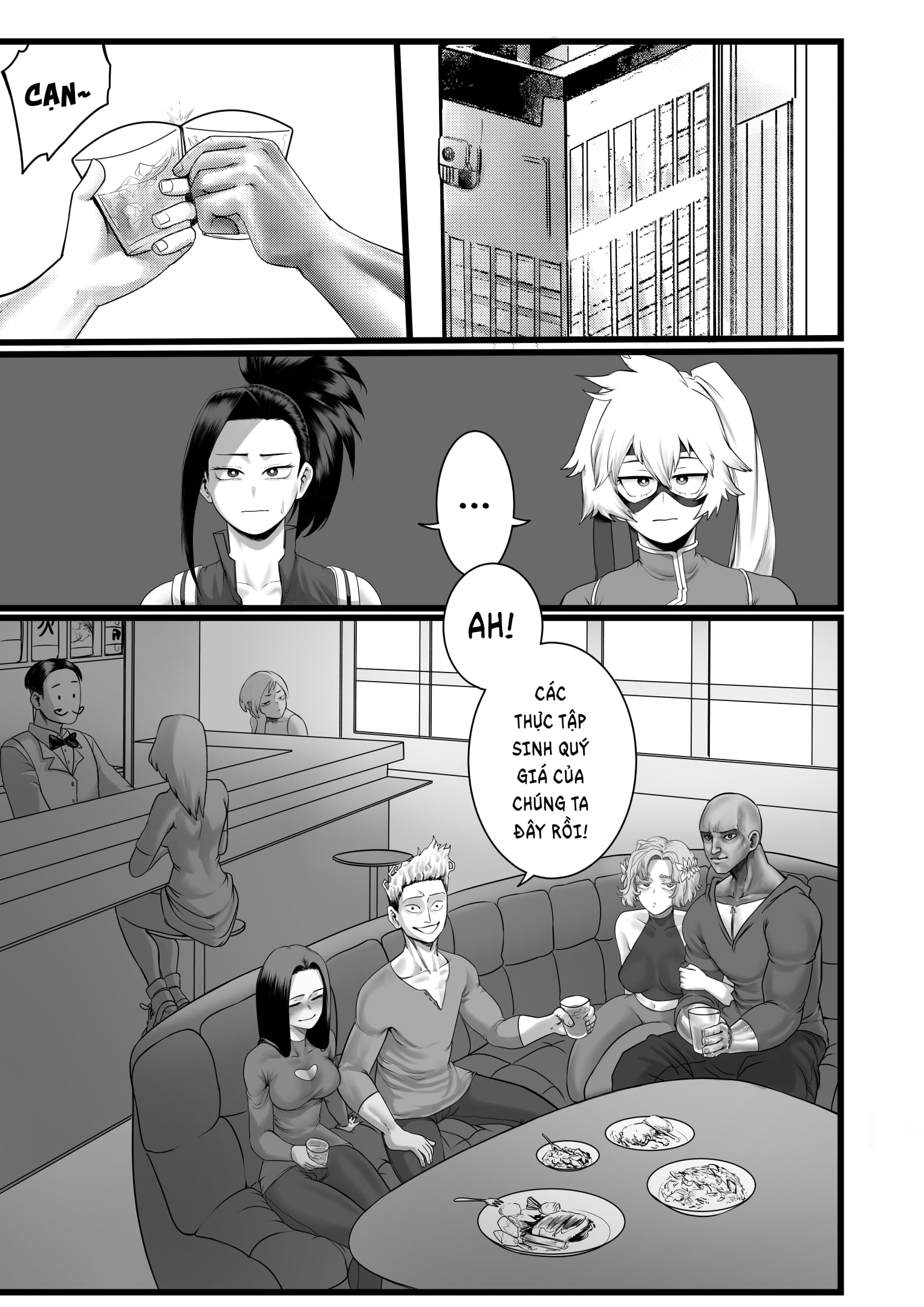Đọc truyện hentai Thực tập sinh anh hùng của tôi - Màn 1: Đạo tàn bụ