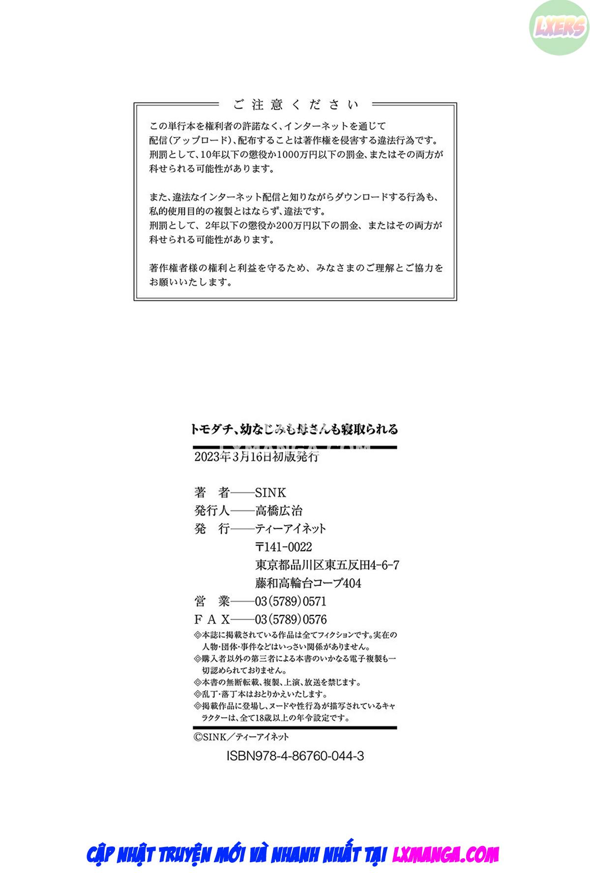 Đọc truyện hentai Bạn tôi đã cướp đi cả người bạn thời thơ ấu của tôi và mẹ tôi - Chap 8 - END