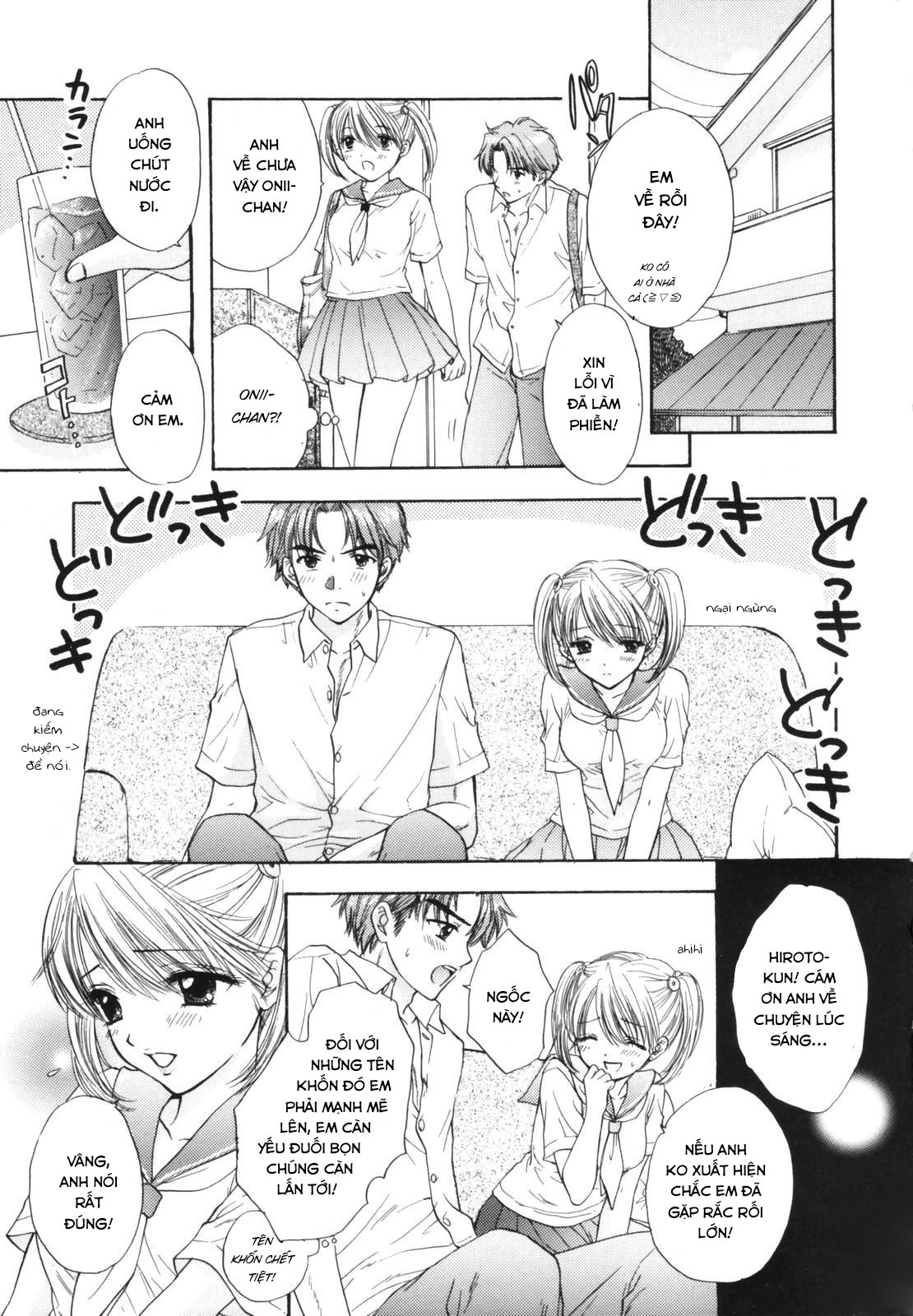 Đọc truyện hentai Cuộc đào thoát vĩ đại - Chap 0 anh trai vs bạn trai