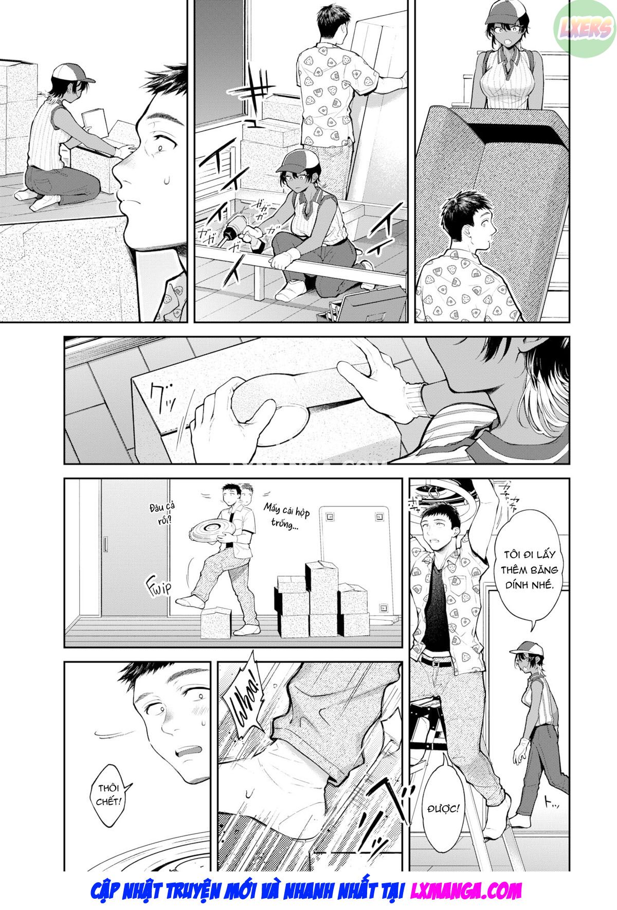 Đọc truyện hentai Giao hàng nhanh thèm cặc - Oneshot