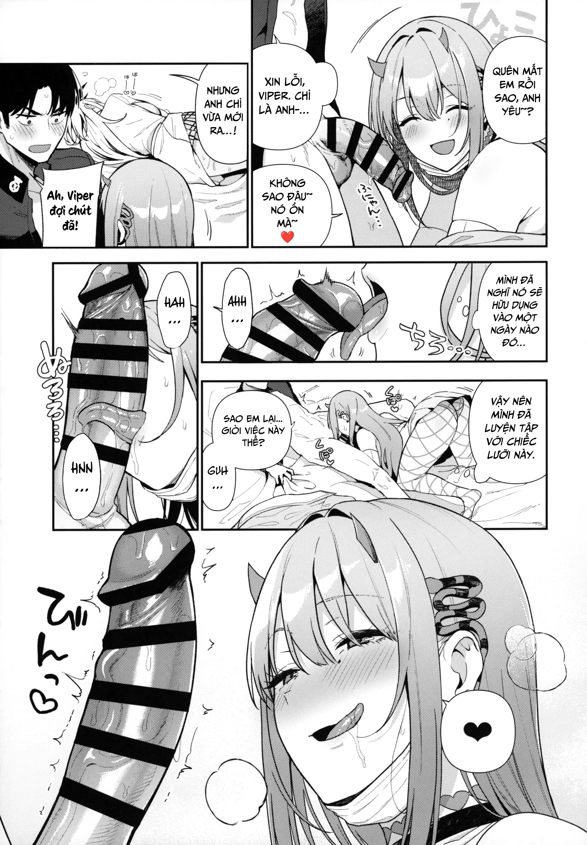 Đọc truyện hentai Cuộc thách đấu của các cô gái - Oneshot