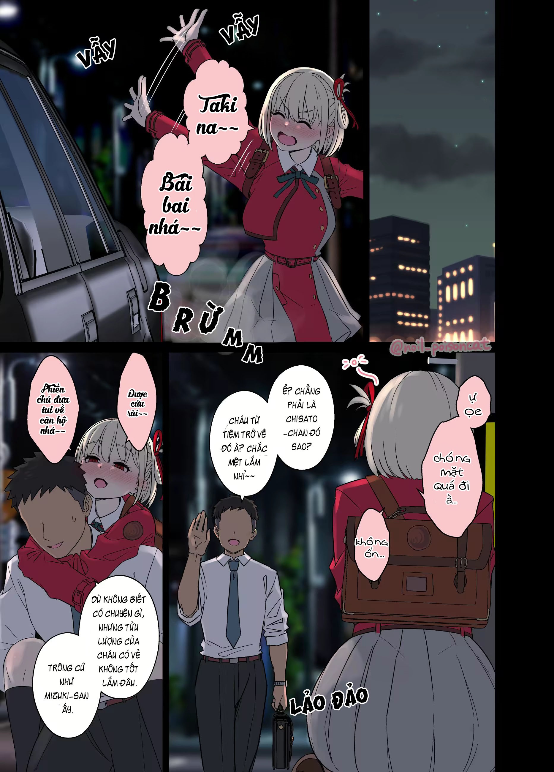 Đọc truyện hentai Làm tình với Nishikigi Chisato đang say rượu - Oneshot : Chisato