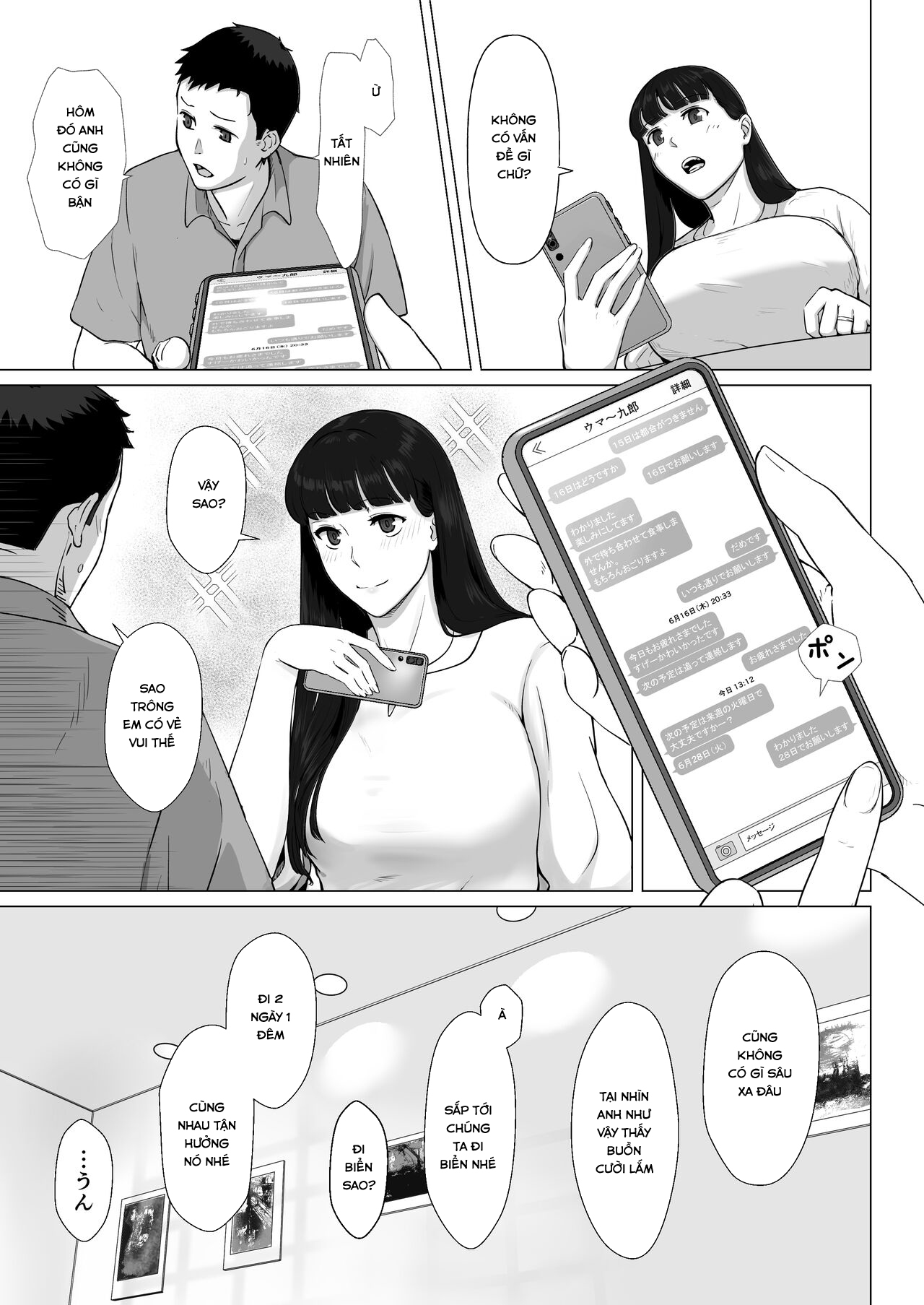 Đọc truyện hentai Một người vợ giàu có - Chap 2