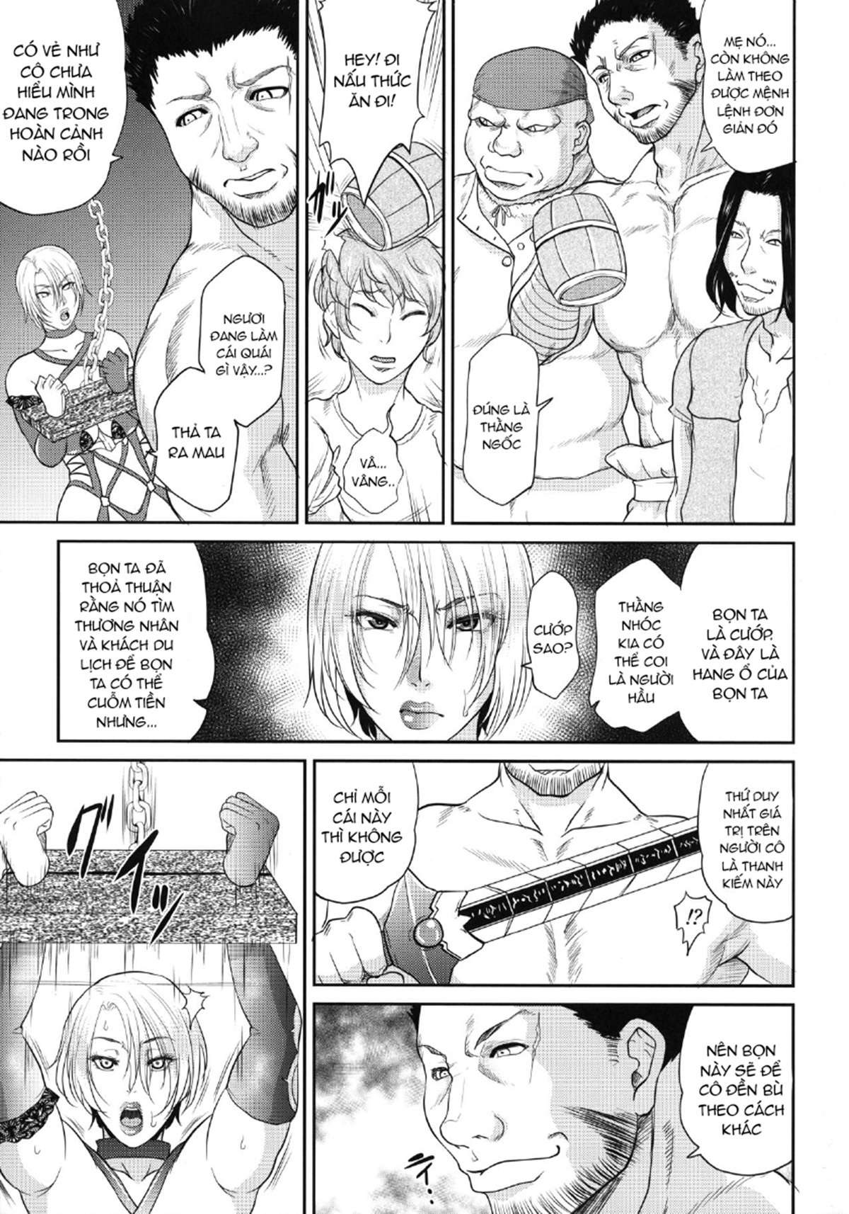 Đọc truyện hentai Tatoe Kousoku Shita Toshitemo Joou-sama ni wa Sakaraenai - Oneshot