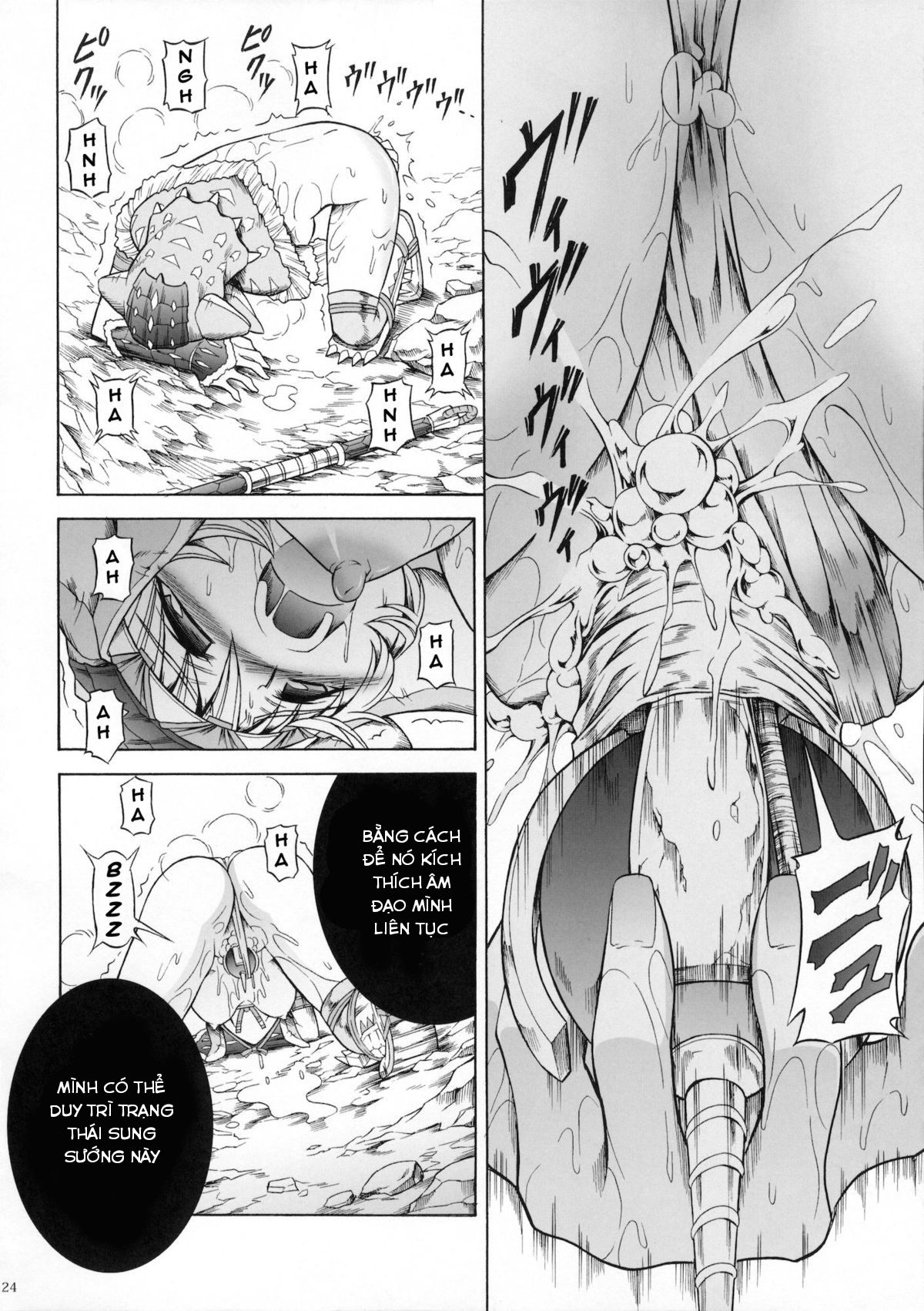Đọc truyện hentai Thợ săn đơn độc no Seitai 3 - Oneshot Full