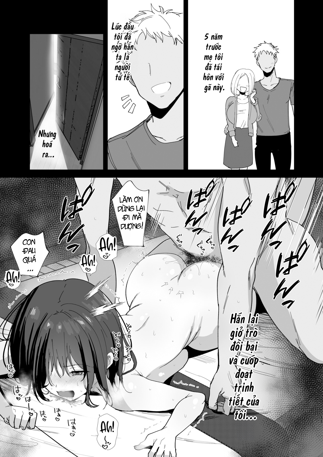 Đọc truyện hentai Bạn gái của tôi đã bị bố dượng của tôi đụ nhiều lần - Chap 1