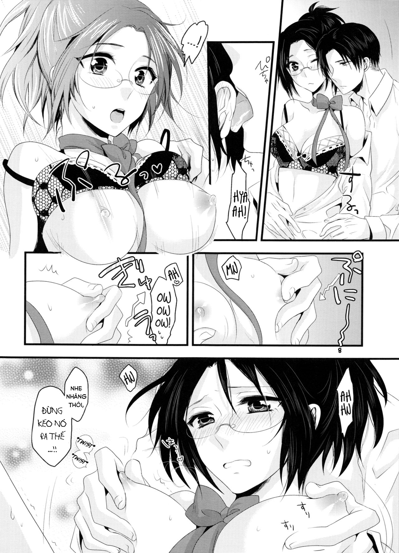 Đọc truyện hentai Candy Holic(Attack on Titan) - Oneshot