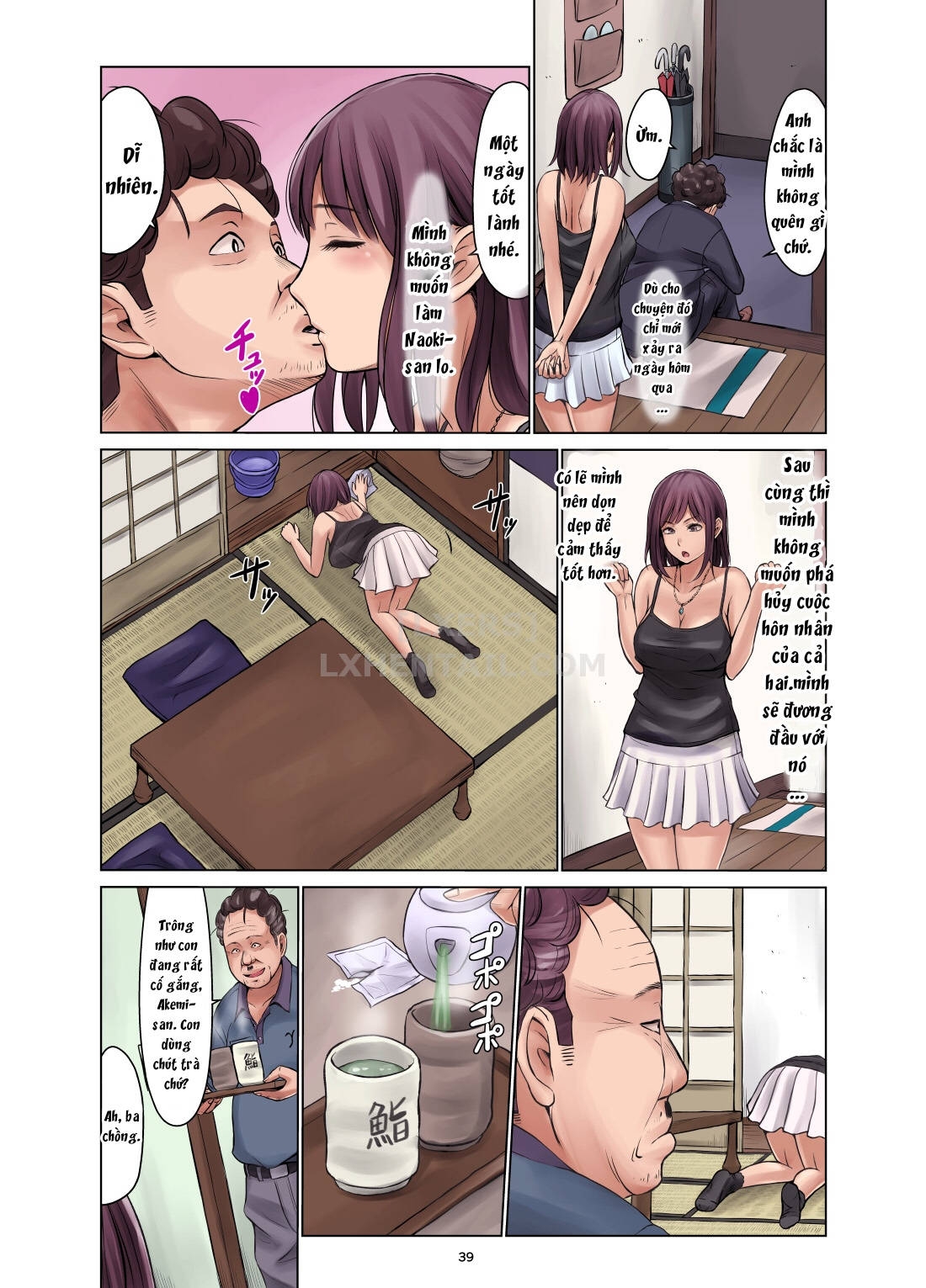Đọc truyện hentai Tanenashi Otto To Hatsujou Tsuma - Oneshot - Có che