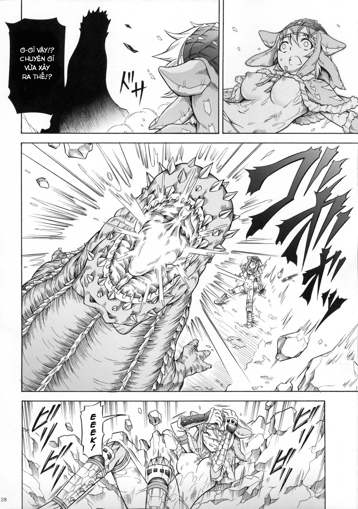 Đọc truyện hentai Thợ săn đơn độc no Seitai 3 - Oneshot Full