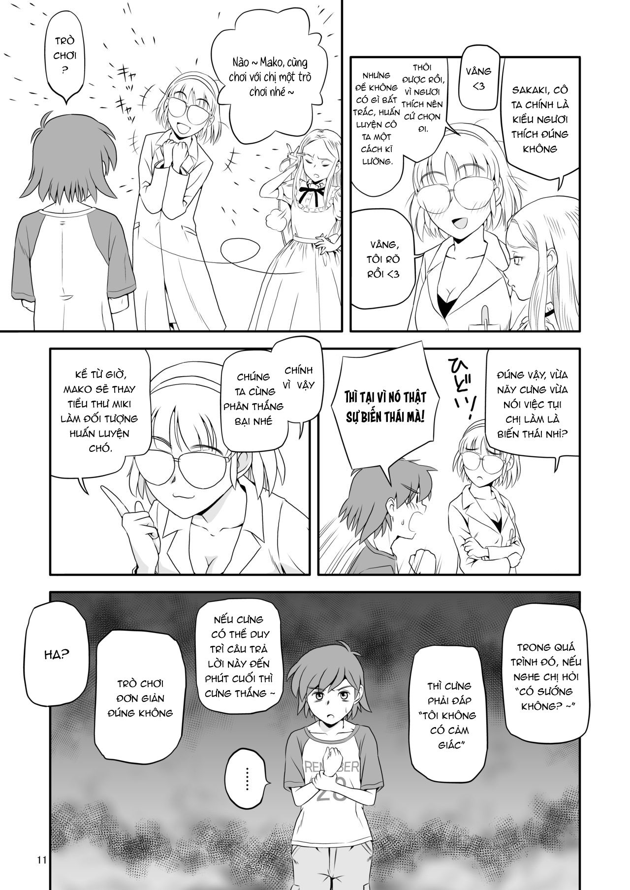 Đọc truyện hentai Quý Cô Quái Vật Phiên Bản 2 Chap 1