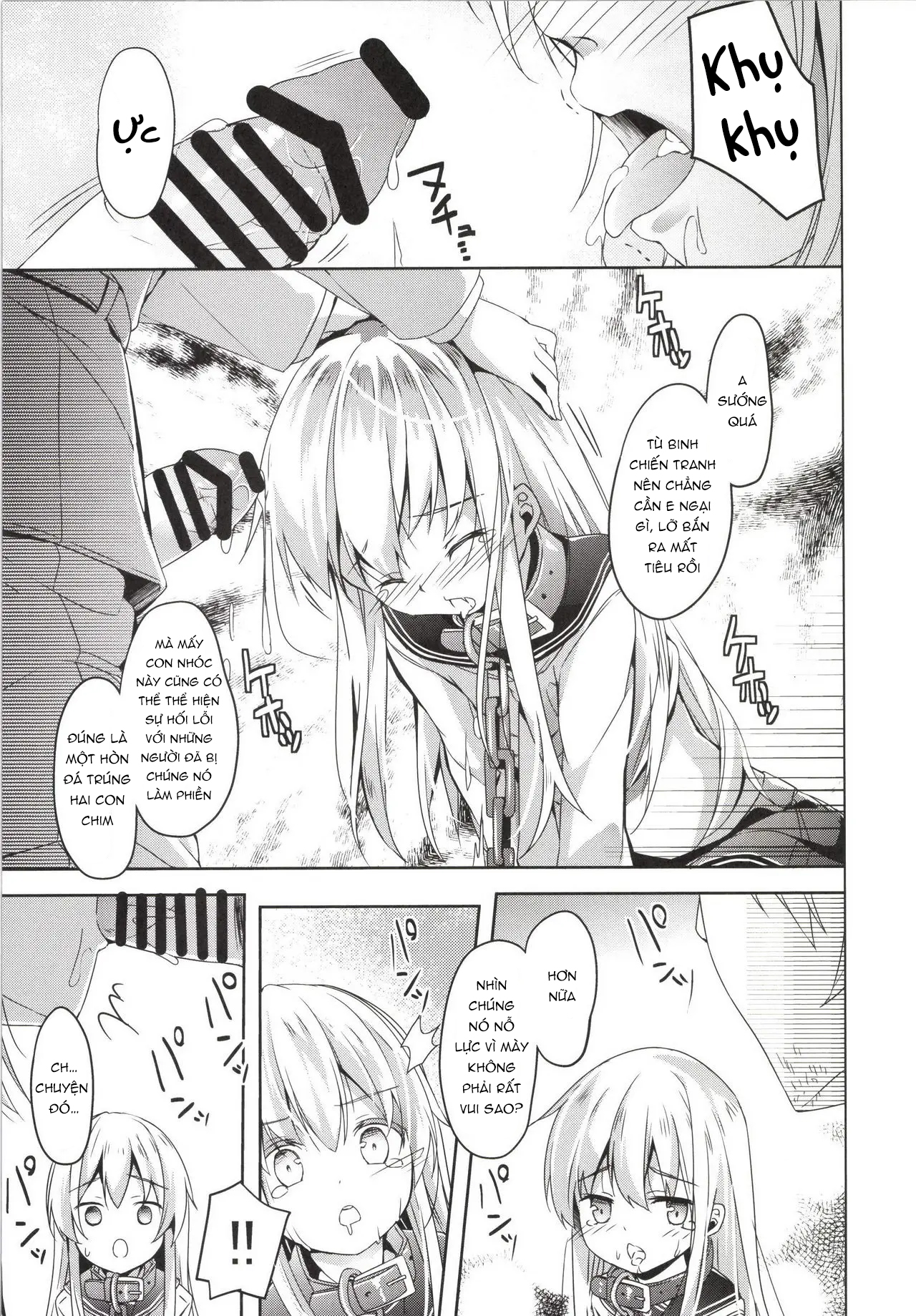 Đọc truyện hentai Panpan Hibiki-chan cập bến hàng ngày do hư hỏng nặng - Oneshot