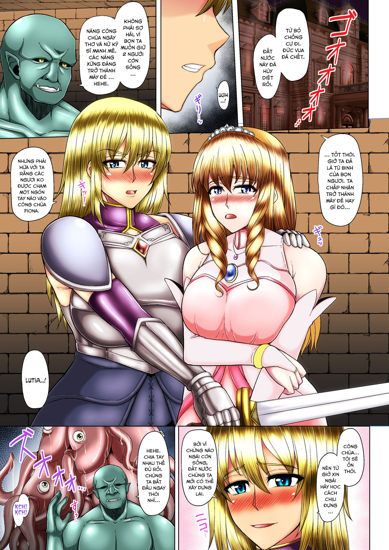 Đọc truyện hentai Hiệp sĩ sa ngã và công chúa - Oneshot