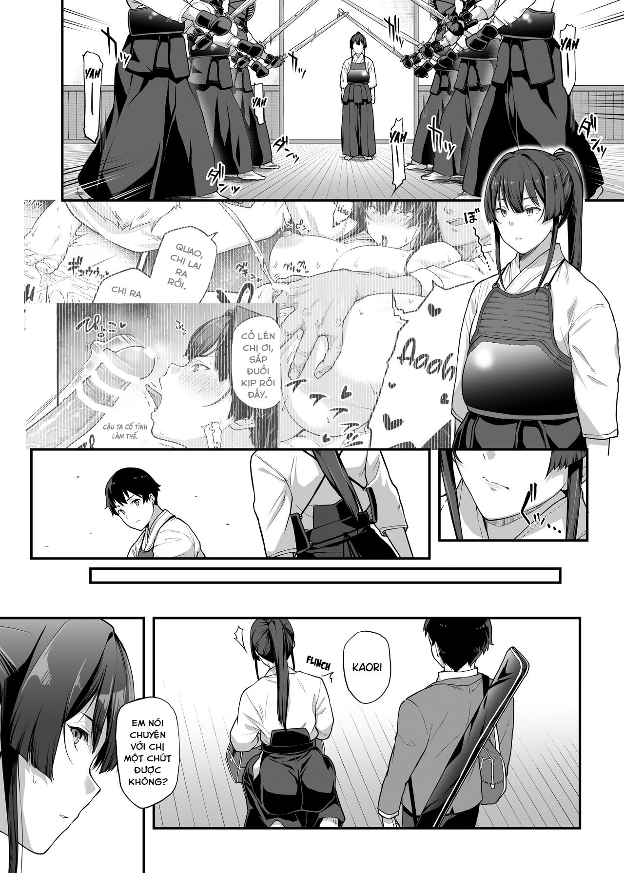 Đọc truyện hentai Lý do tại sao cô bạn gái xinh đẹp và mạnh mẽ của tôi thủ tướng câu lạc bộ kiếm đạo - Oneshot