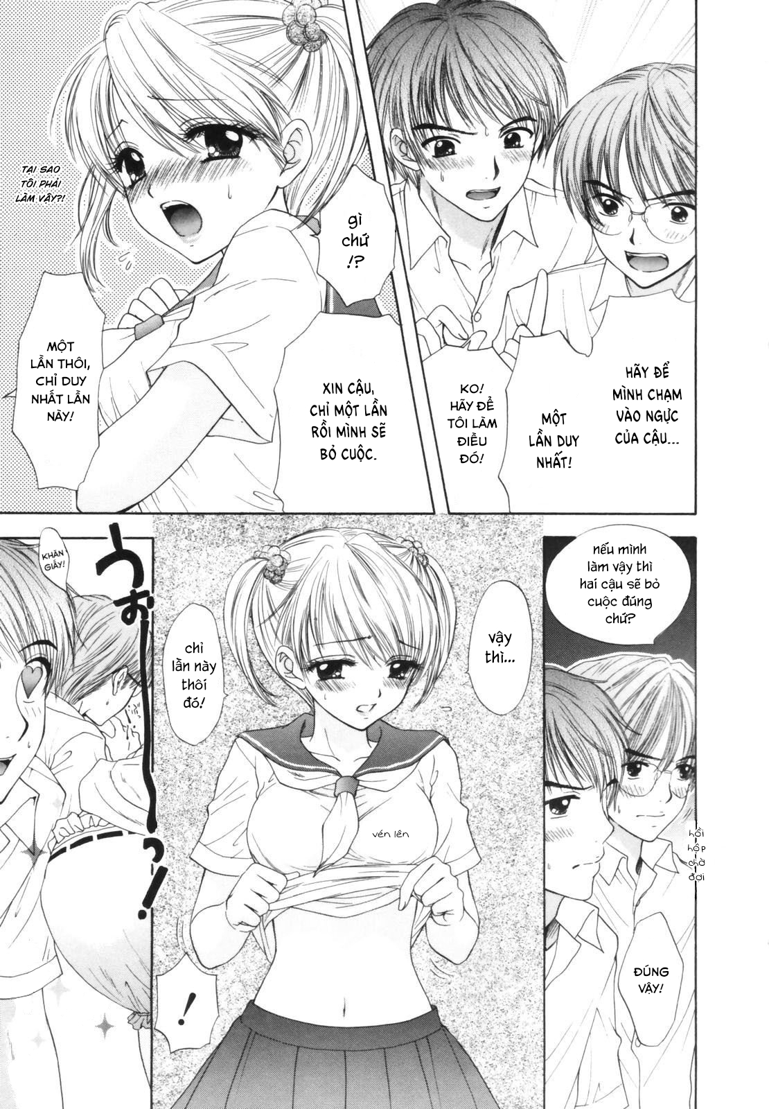 Đọc truyện hentai Cuộc đào thoát vĩ đại - Chap 2 double tỏ tình
