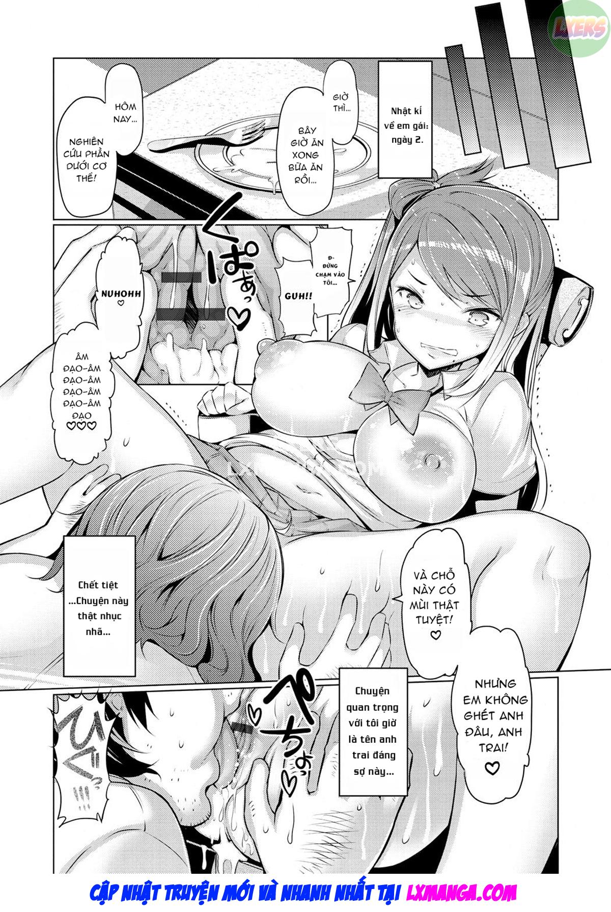 Đọc truyện hentai Kỷ lục quan hệ tình dục với chị gái tôi - Chap 1
