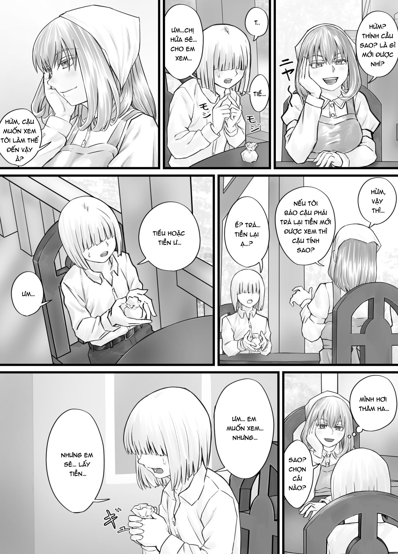 Đọc truyện hentai Manga nơi bạn có thể nhìn thấy cảnh mình tè lên chị gái mình - Chap 1 + 2