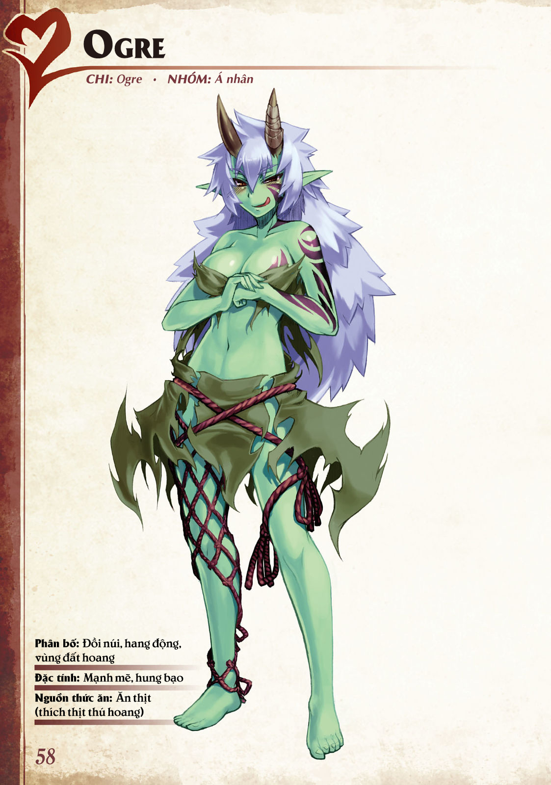 Đọc truyện hentai Bách khoa toàn thư Monstergirl - 023: Ogre