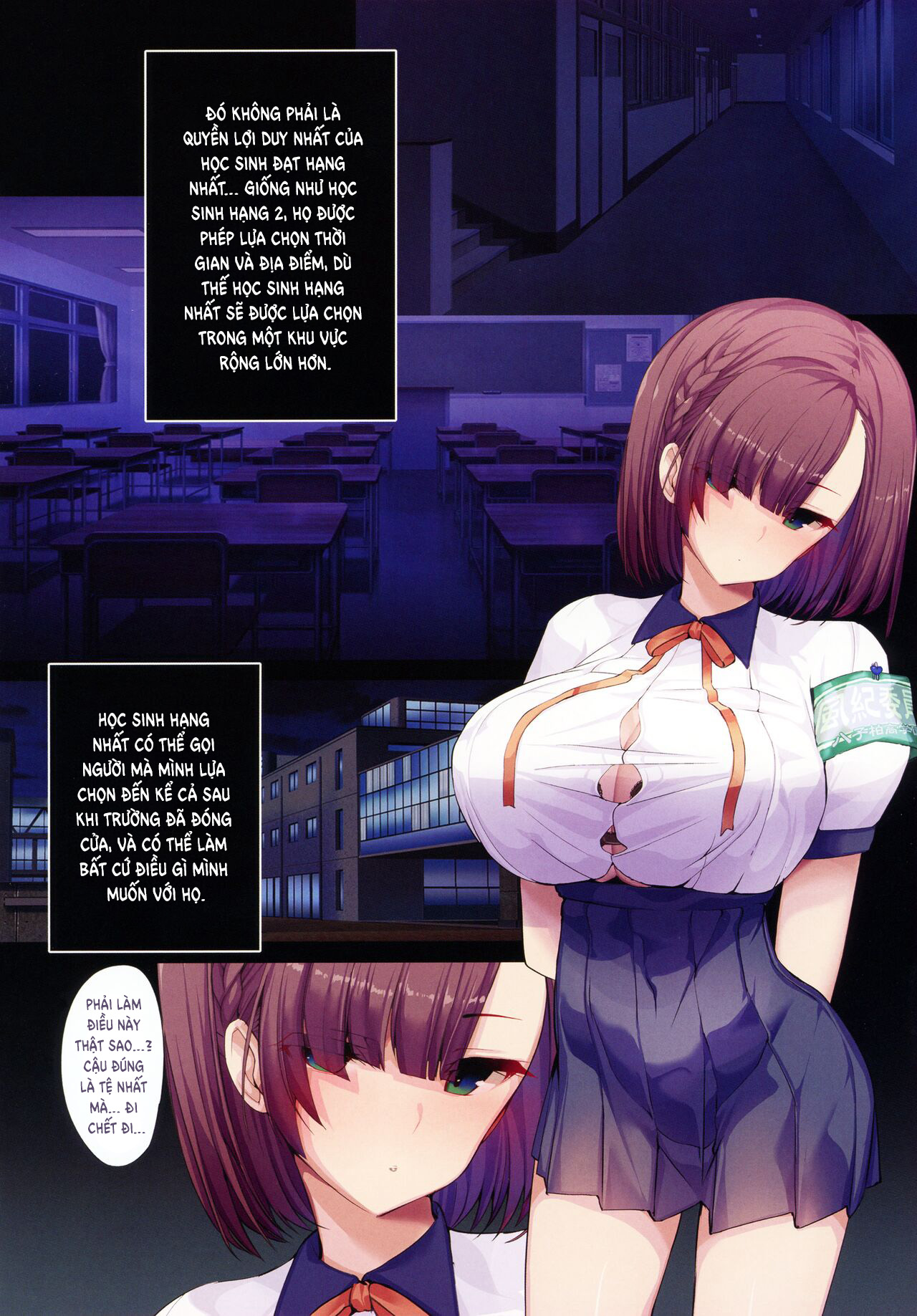 Đọc truyện hentai Một hệ thống ủy ban kỷ luật ẩn trong một ngôi trường siêu chỉnh sửa, những đặc quyền và phần thưởng không thể có của trường. - 1shot