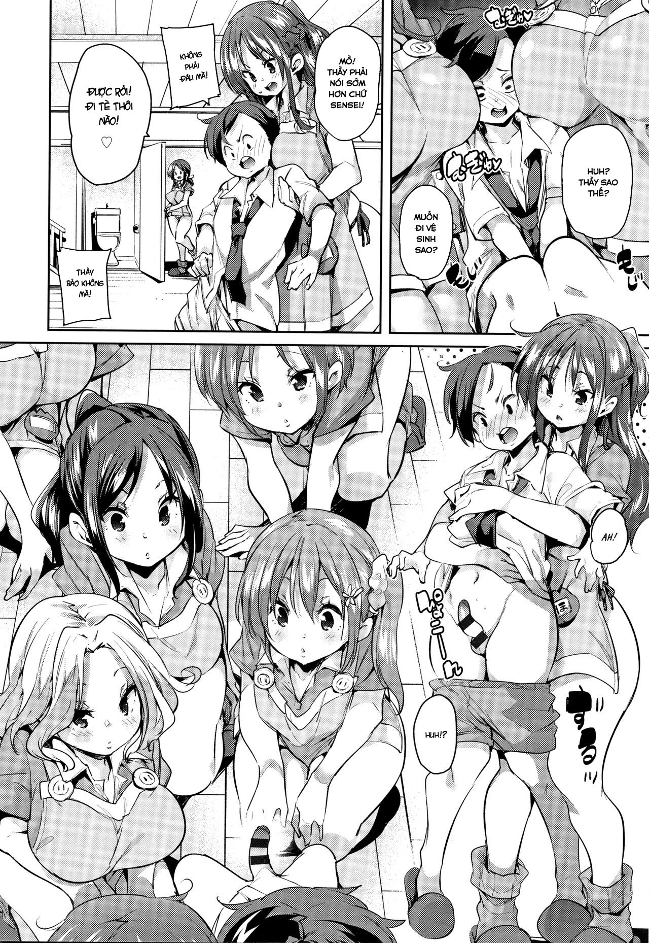 Đọc truyện hentai TƯƠI MẨY! Mấy cái lỗ mềm mịn kia thật dâm đãng - Chap 2