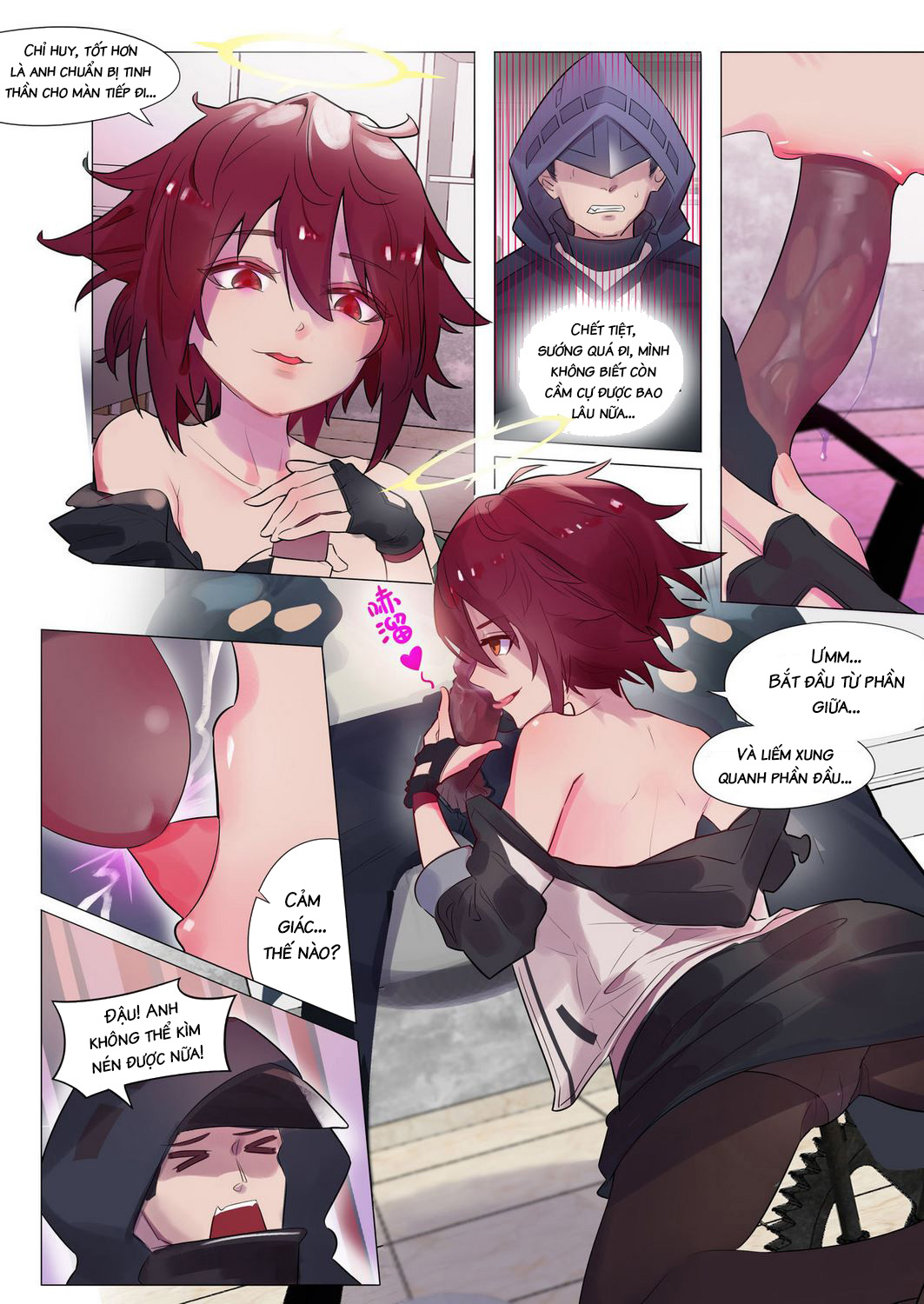 Đọc truyện hentai Fall Out Angel (Arknights) - Oneshot