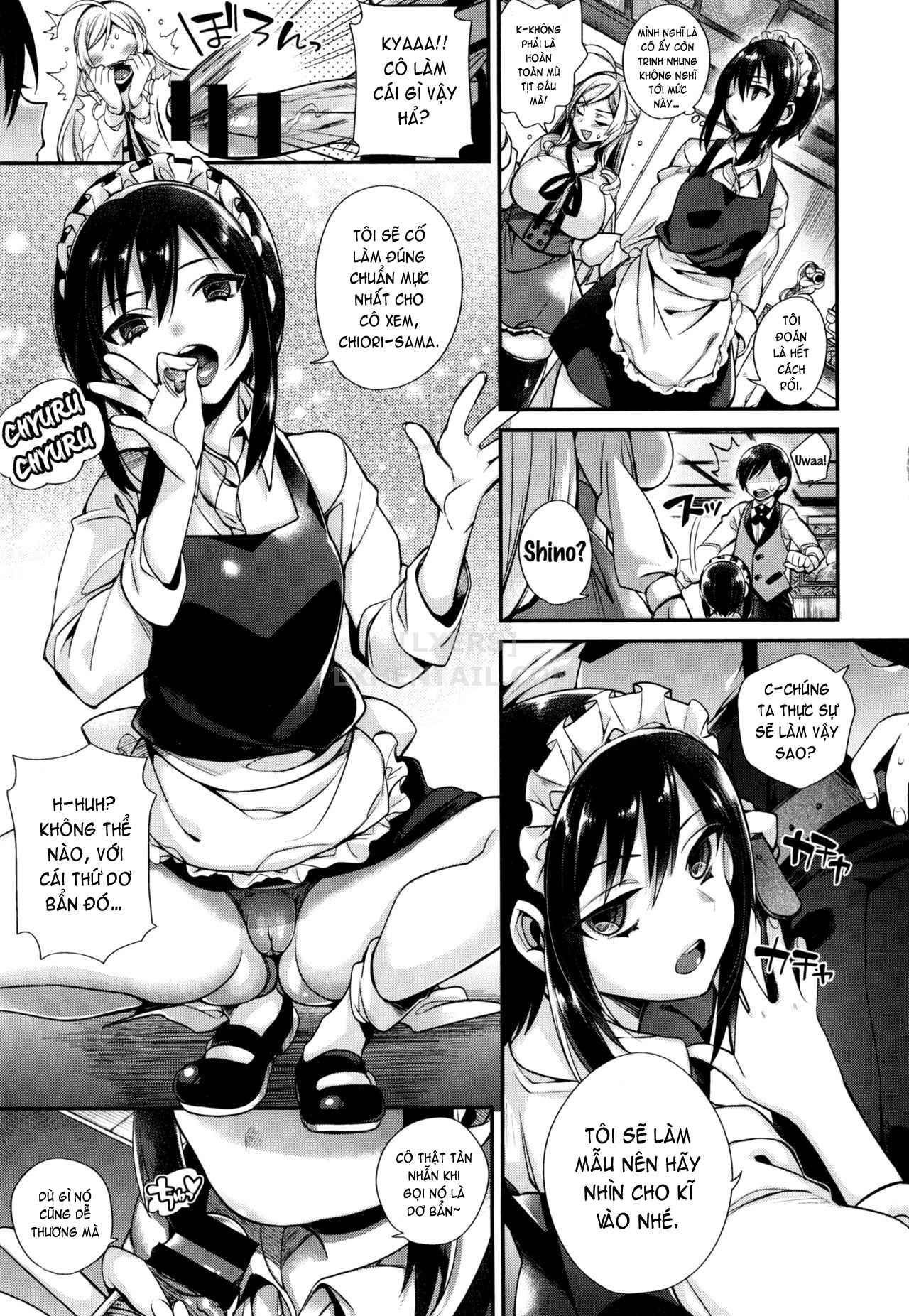 Đọc truyện hentai Ojou-Sama To Maid No Midara Na Seikatsu - Chap 2