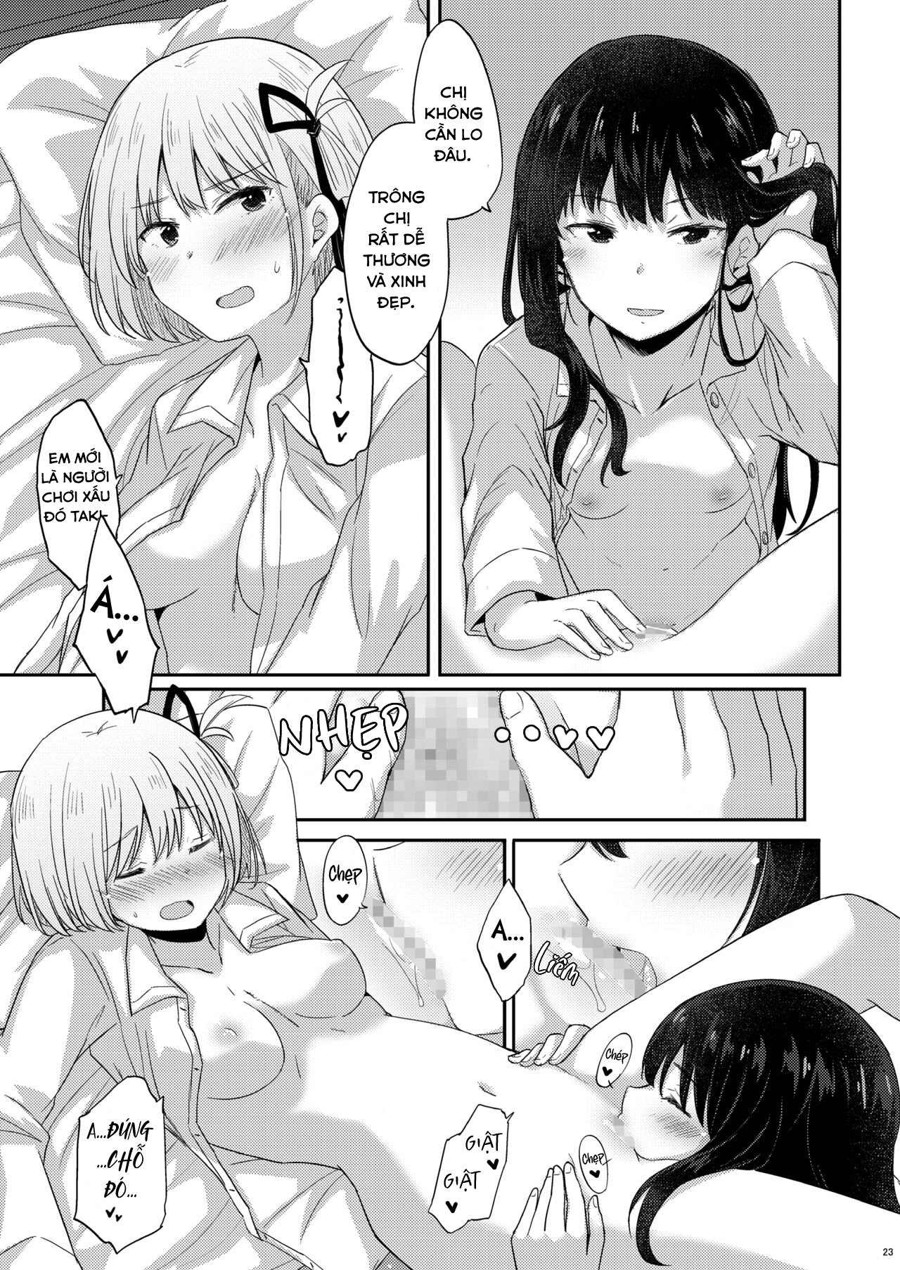Đọc truyện hentai Nhiệt độ cơ thể và nhịp đập trái tim - Oneshot
