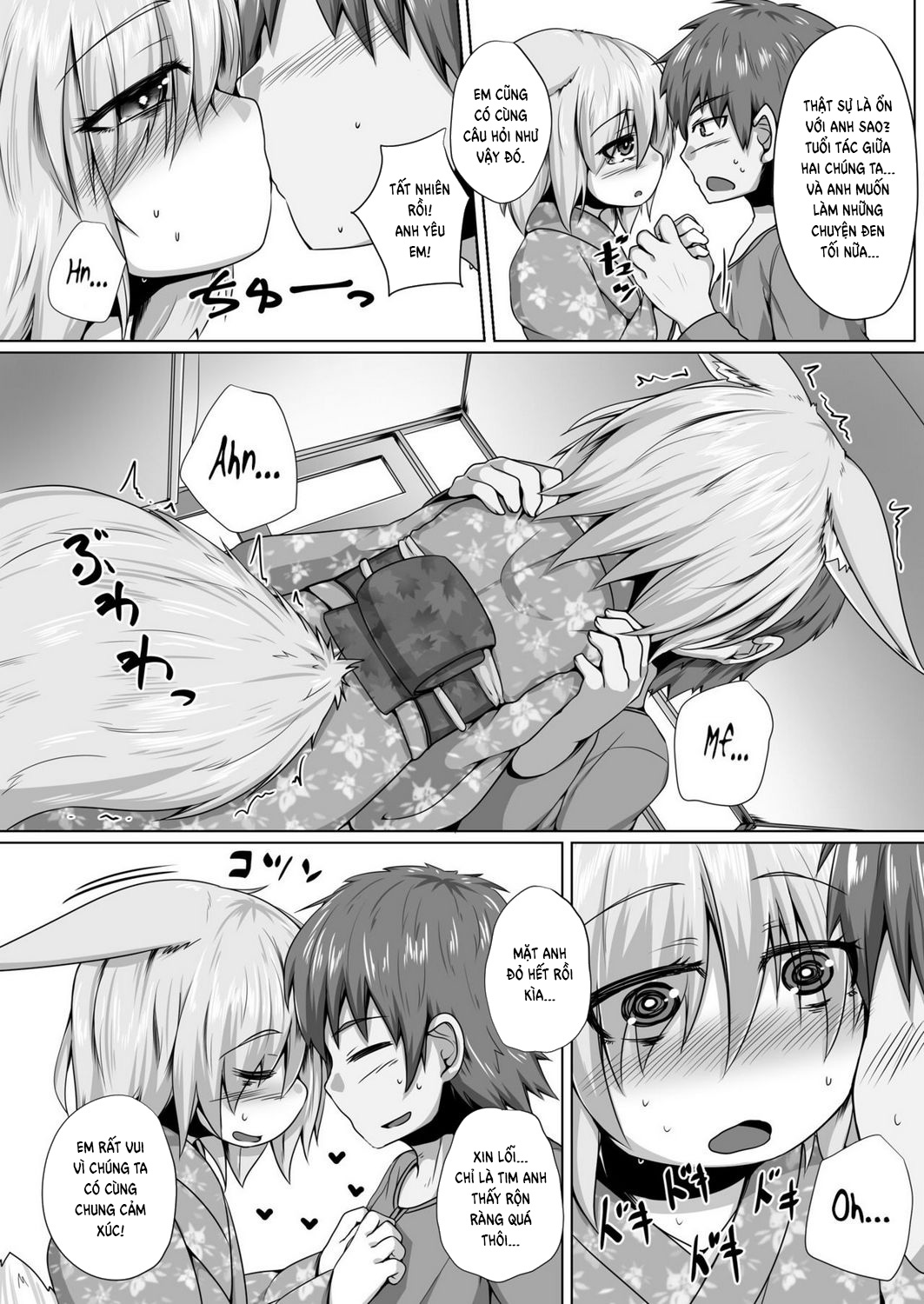 Đọc truyện hentai Kitsune no Happy End - Oneshot