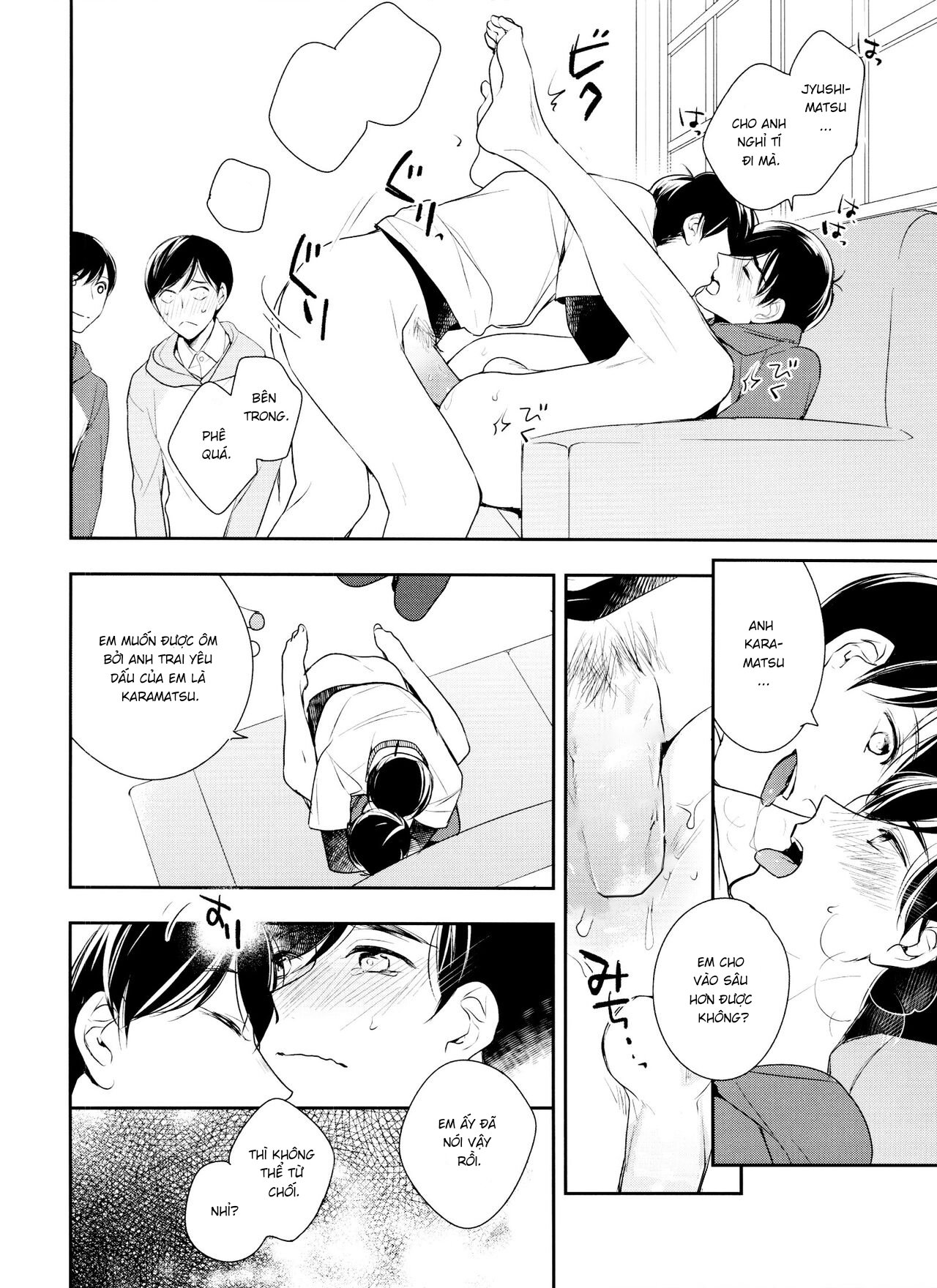 Đọc truyện hentai Hãy đến Matsuno-ka Ososo-san DJ - Oneshot