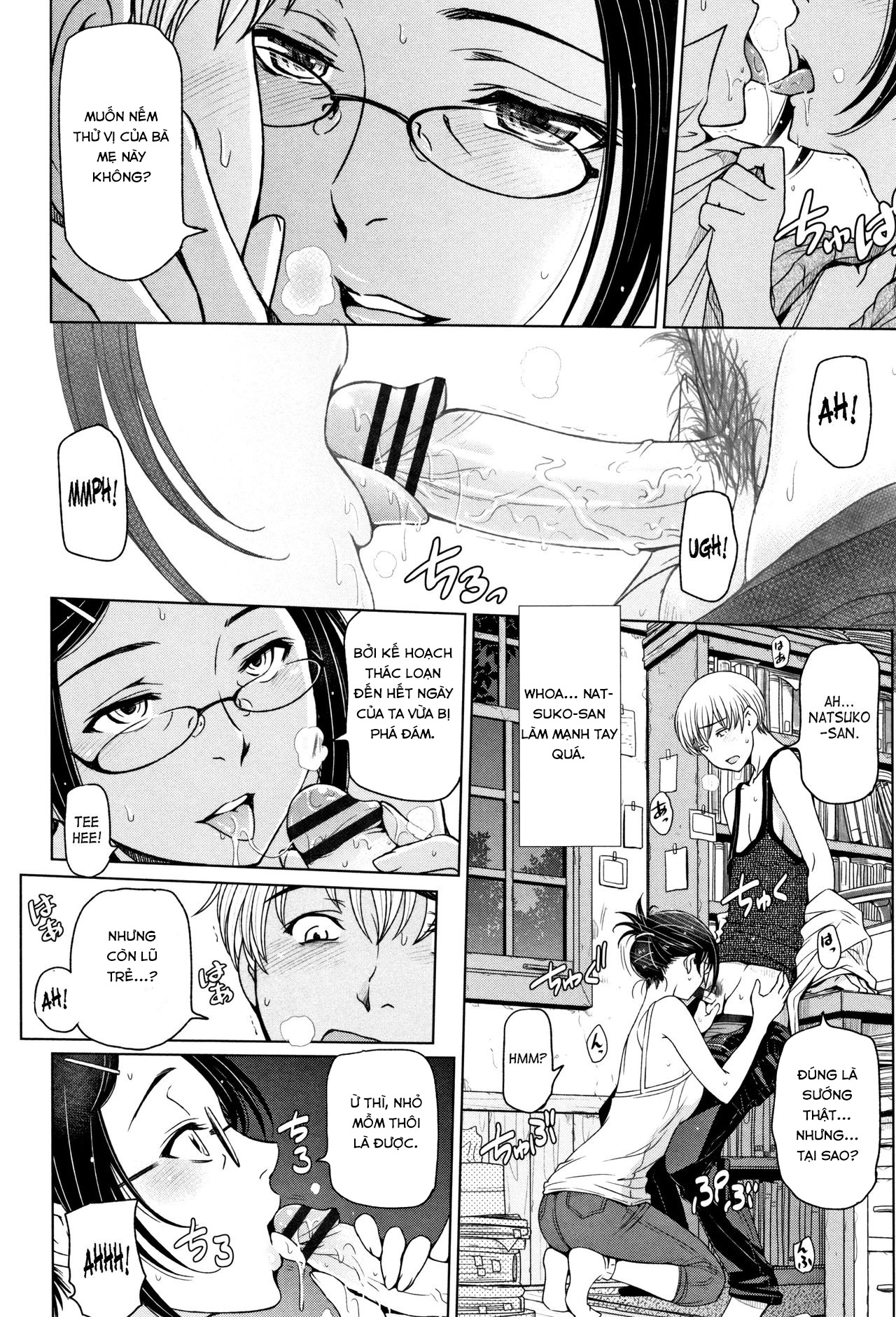 Đọc truyện hentai Natsu-jiru ~Ase ni Mamirete Gucchagucha - Chap 2