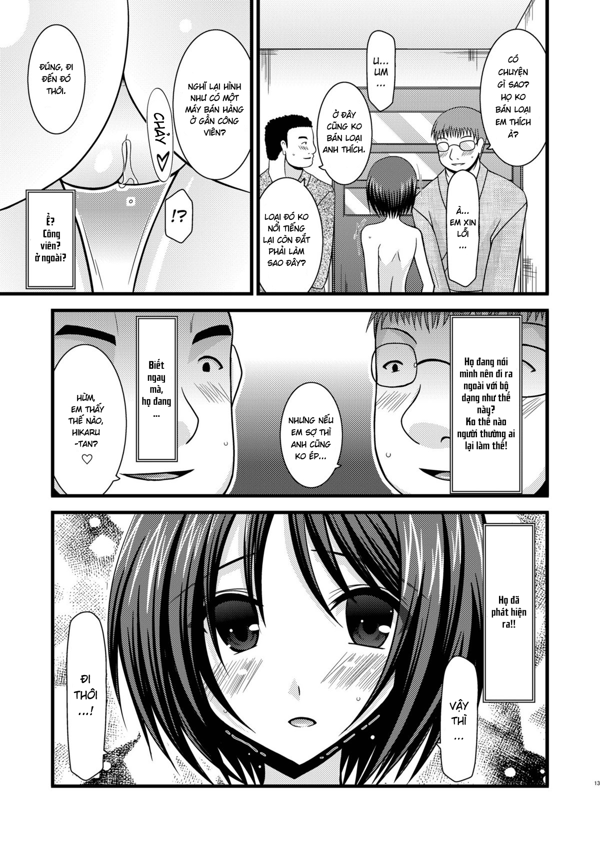 Đọc truyện hentai Cô gái thích khoả thân - Chap 2