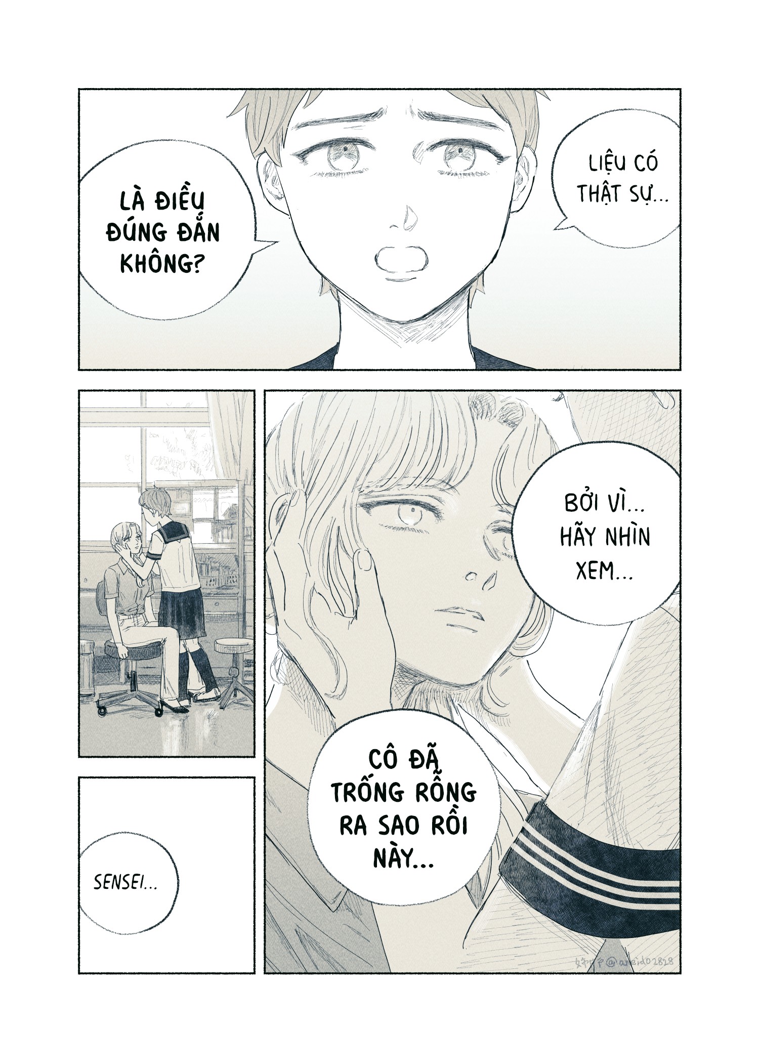 Đọc truyện hentai Chuyện về nữ giáo viên bị học sinh yandere nhấn chìm trong dục vọng - Tôi bị dằm trong tim