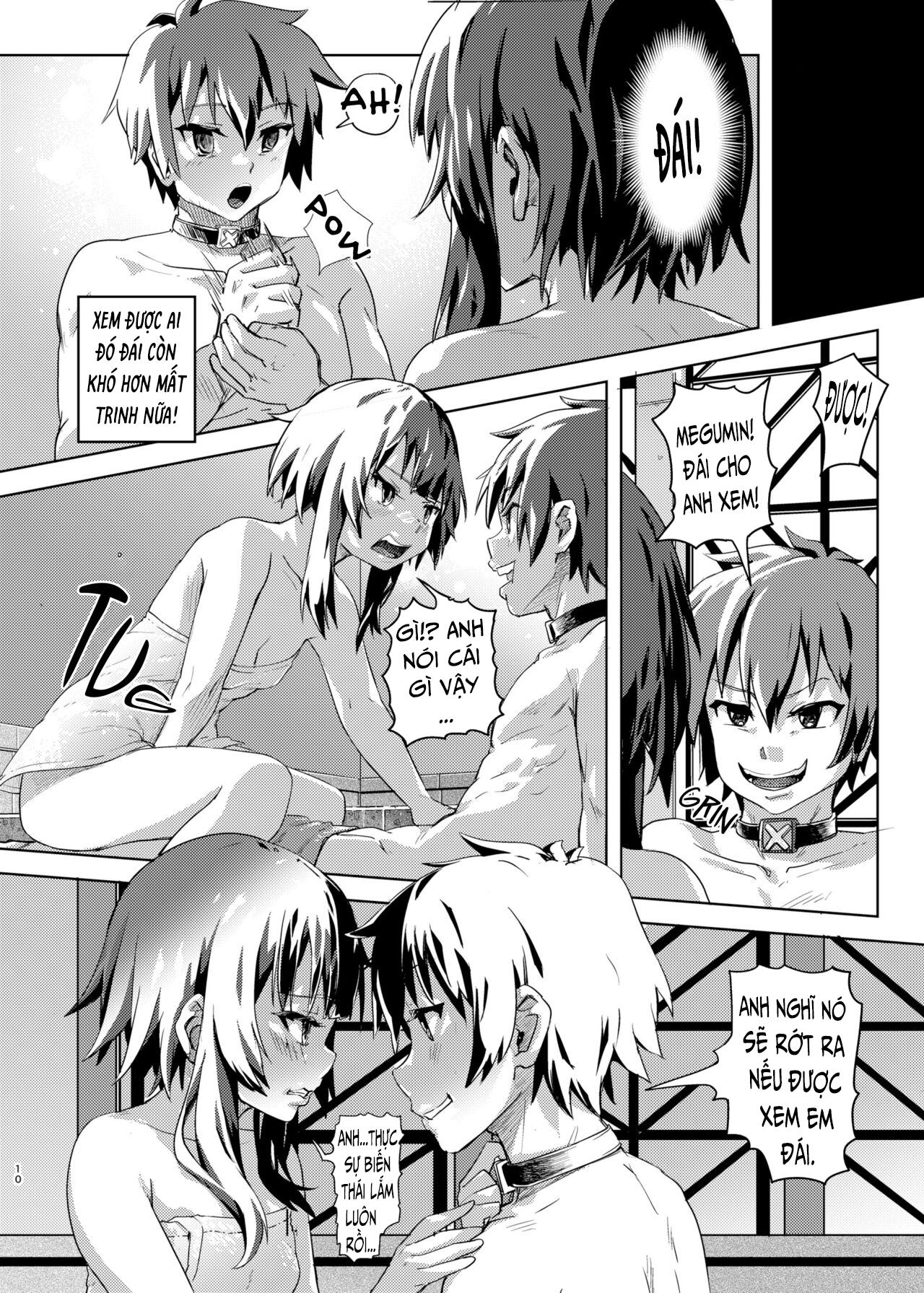 Đọc truyện hentai Kazuma và Cái Vòng Thắt Cổ - Chap 1