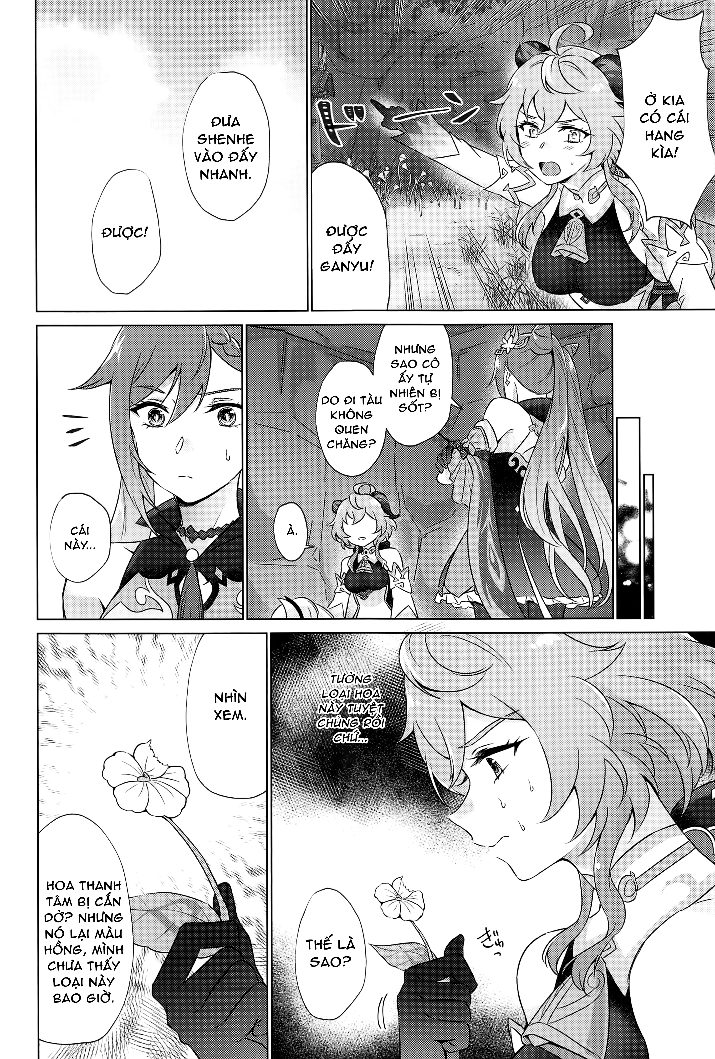 Đọc truyện hentai Nghiệm pháp tình dục kiểu Liyue - Oneshot full
