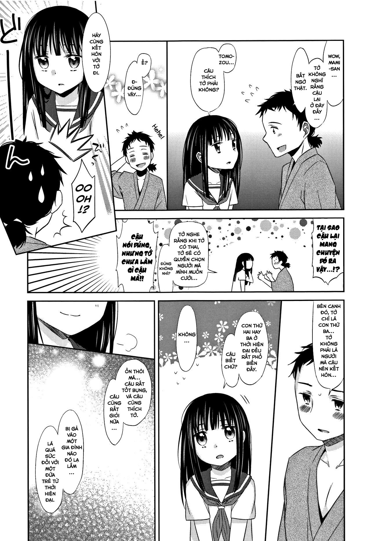 Đọc truyện hentai Heisei JC in Meiji Yobaimura - Chap 1