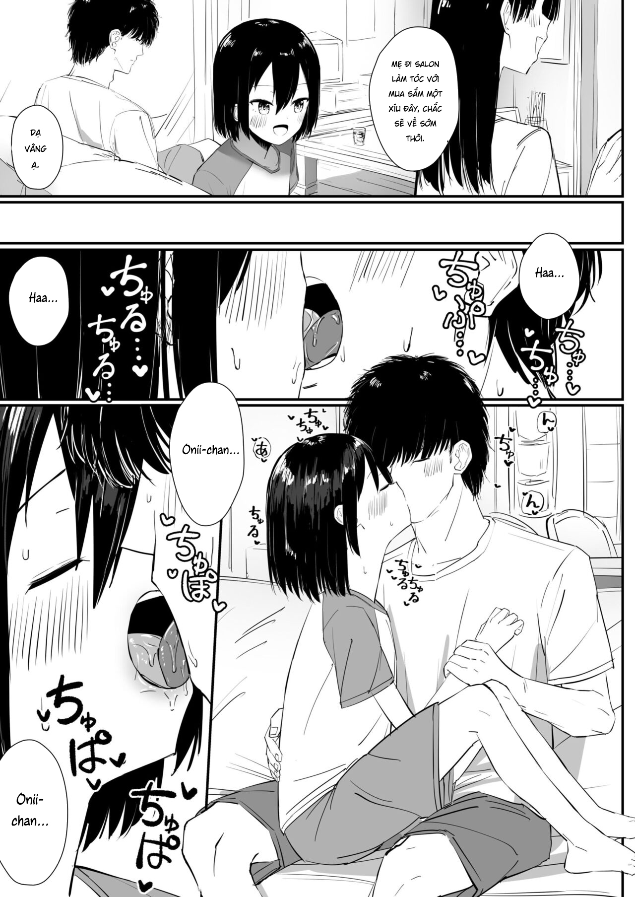 Đọc truyện hentai Quan hệ tình dục ngọt ngào tán tỉnh em gái 2 - Oneshot