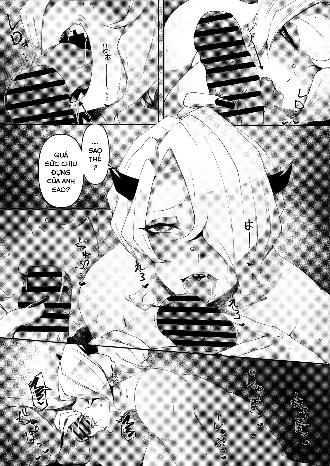 Đọc truyện hentai KỲ THỊ (Helltaker) - Oneshot