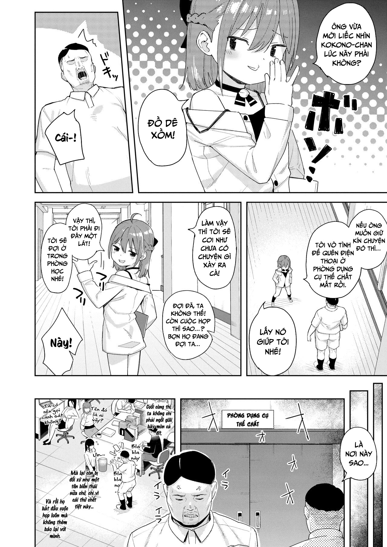 Đọc truyện hentai Tôi bị ăn hiếp bởi một con nhãi ranh là bạn của con gái mình - Chap 2