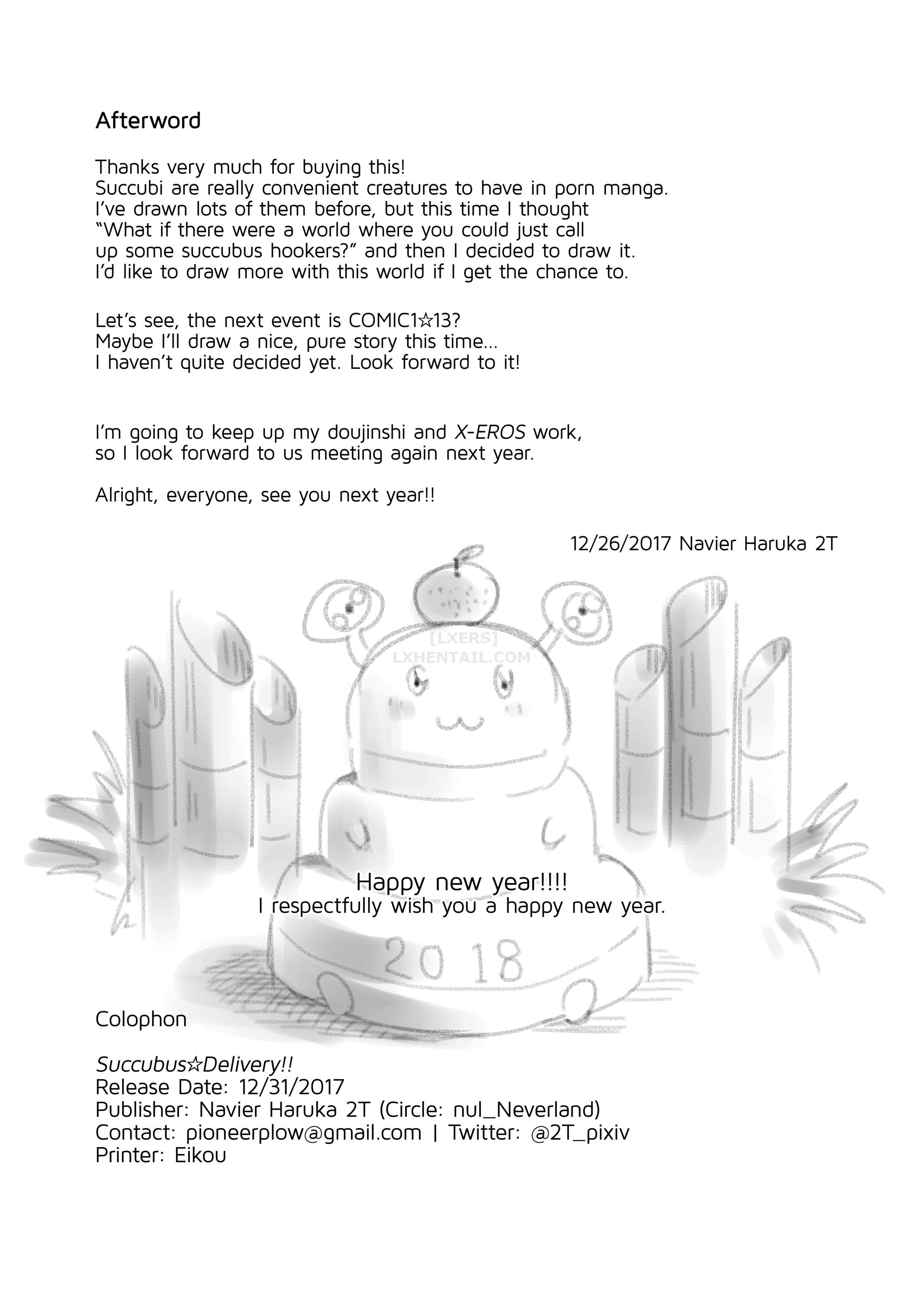 Đọc truyện hentai Succubus☆Delivery!! - Chap 1 - My Report on the Time I Called a Pair of Succubus Call Girls