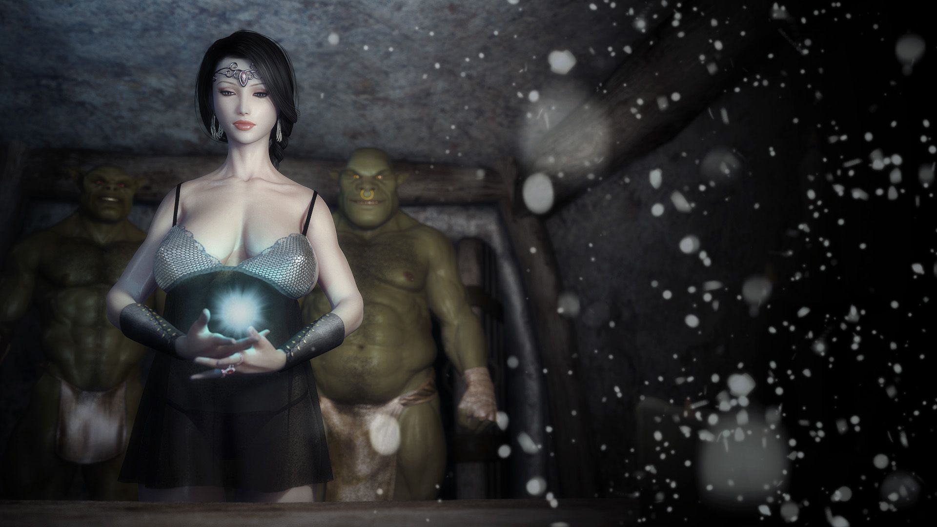 Đọc truyện hentai Secret Of Beauty - Chap 2: Orc Ritual