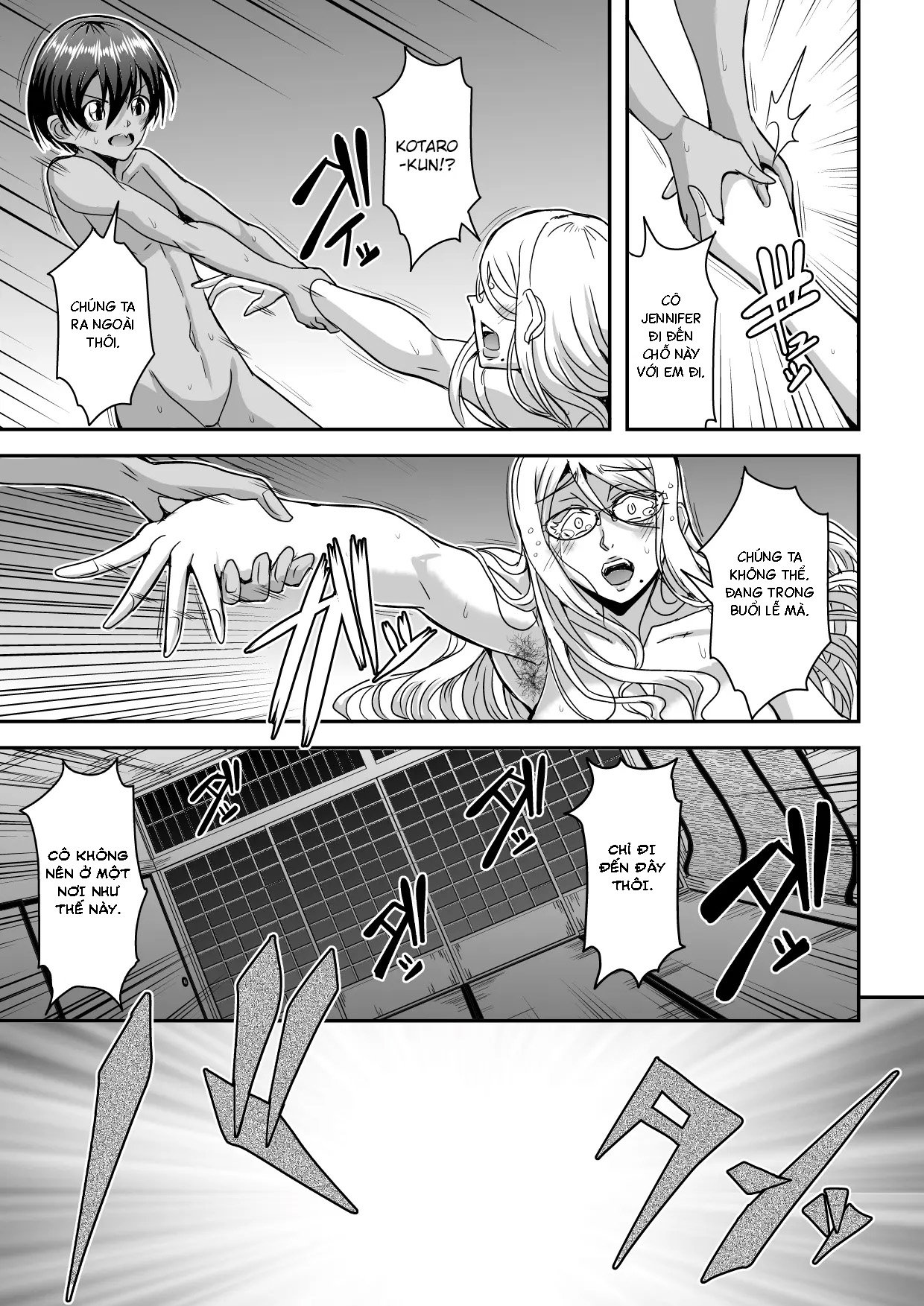 Đọc truyện hentai Cô giáo ngoại quốc tóc vàng - Oneshot
