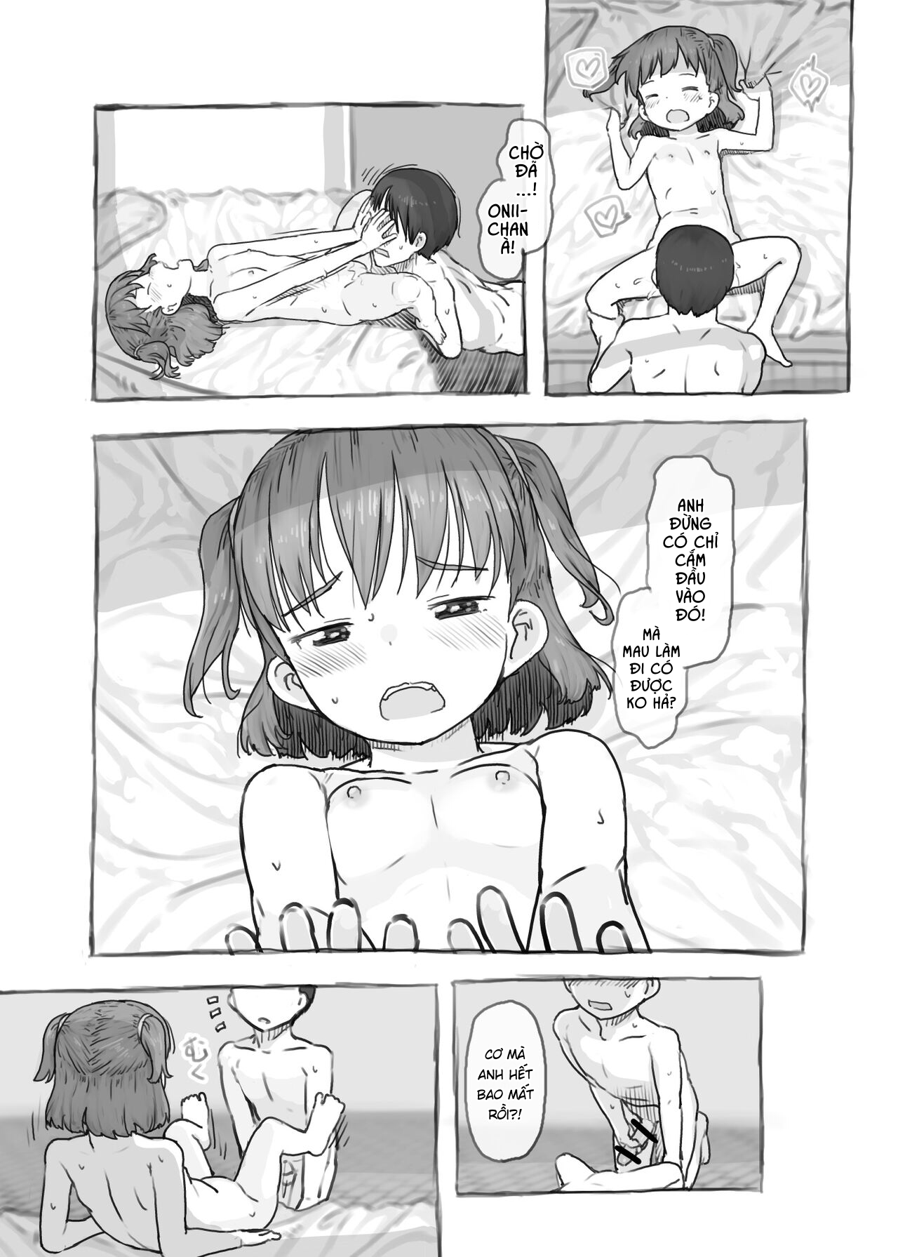 Đọc truyện hentai Fap cùng em gái - Chap 2.2