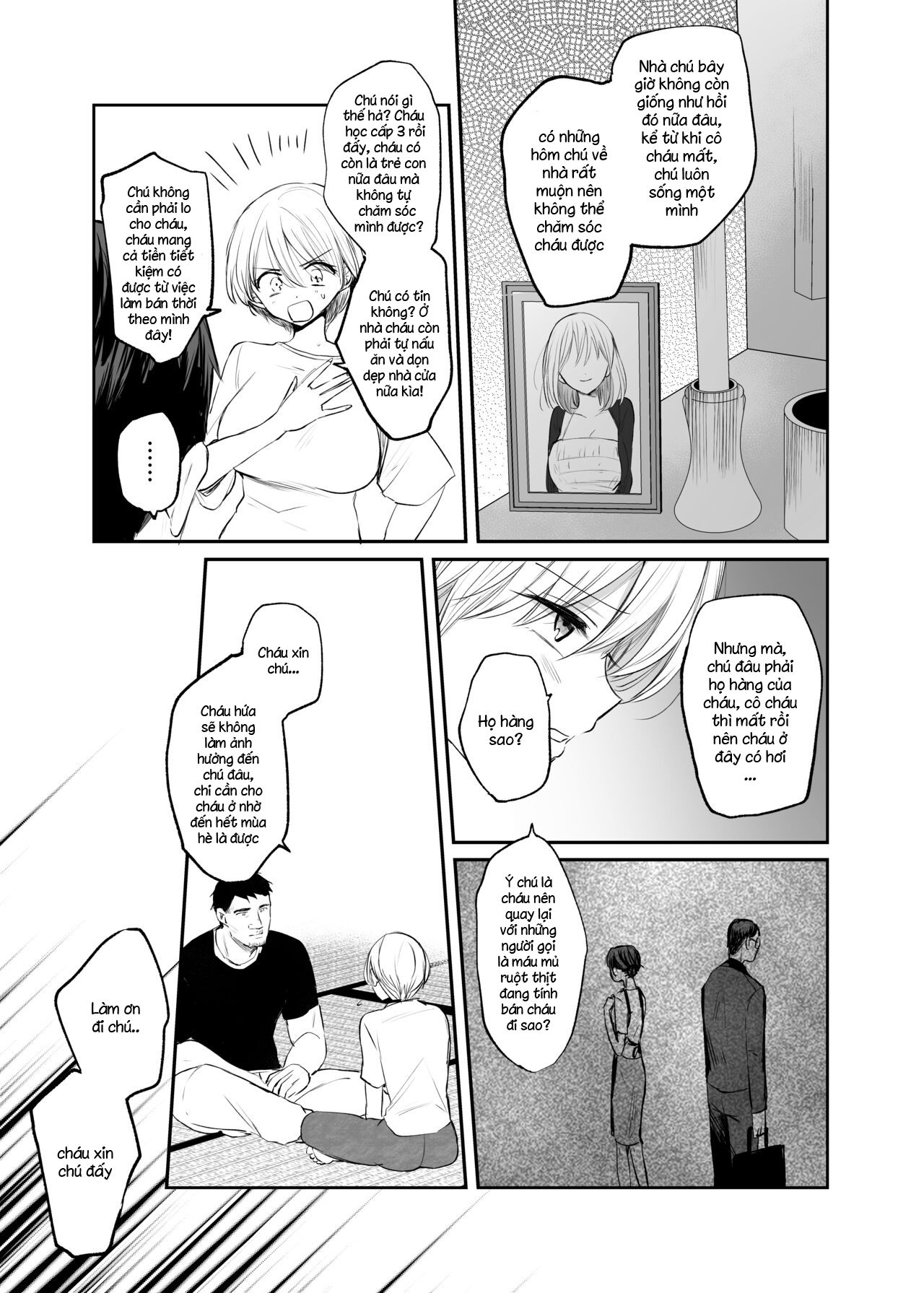 Đọc truyện hentai Sau khi trở thành nữ, tôi và chú... - Oneshot
