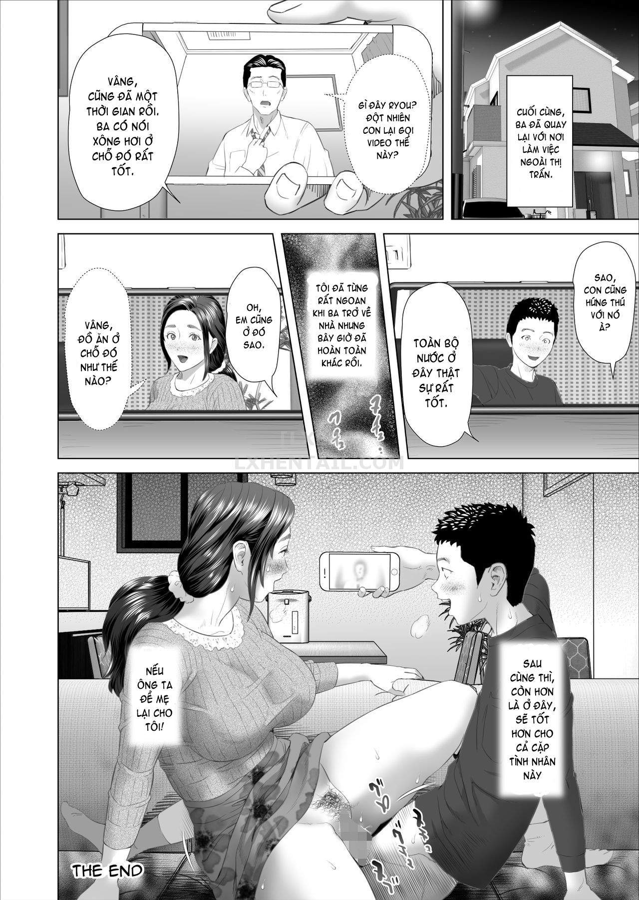Đọc truyện hentai Kinjo Yuuwaku Musuko No Afureru Seiyoku O Nomihosu Haha Hen - Chap 3 - [END]