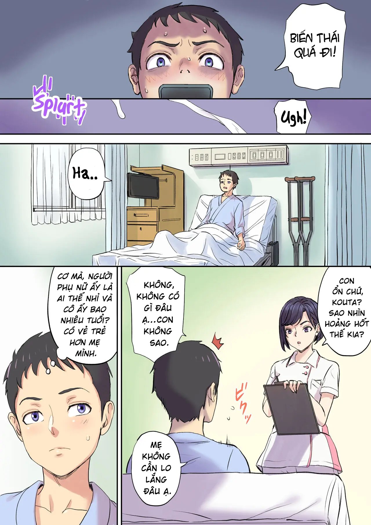 Đọc truyện hentai Người mẹ y tá địt bệnh nhân ở bệnh viện - Phần 1