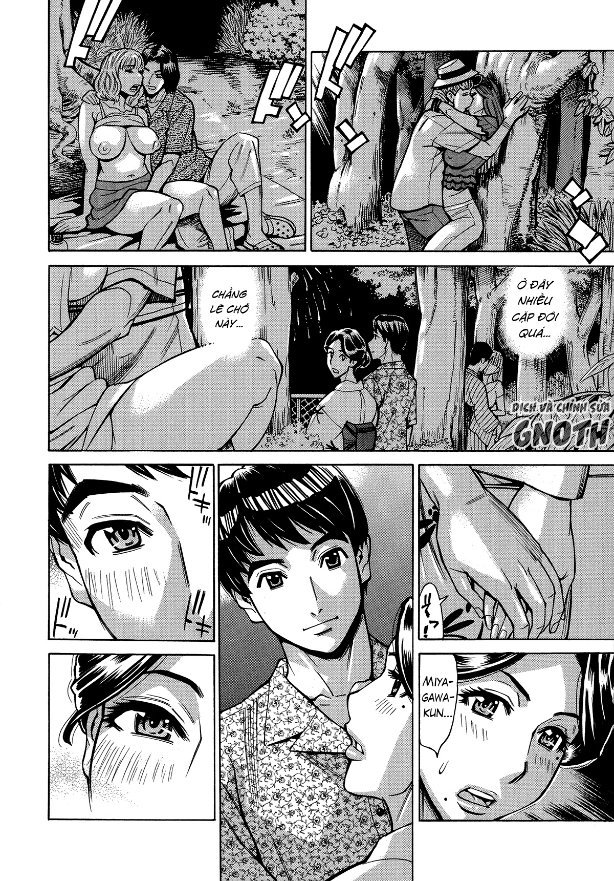 Đọc truyện hentai Hitozuma Koi Hanabi - Chap 1 - Ngoại tình với trai trẻ (1)